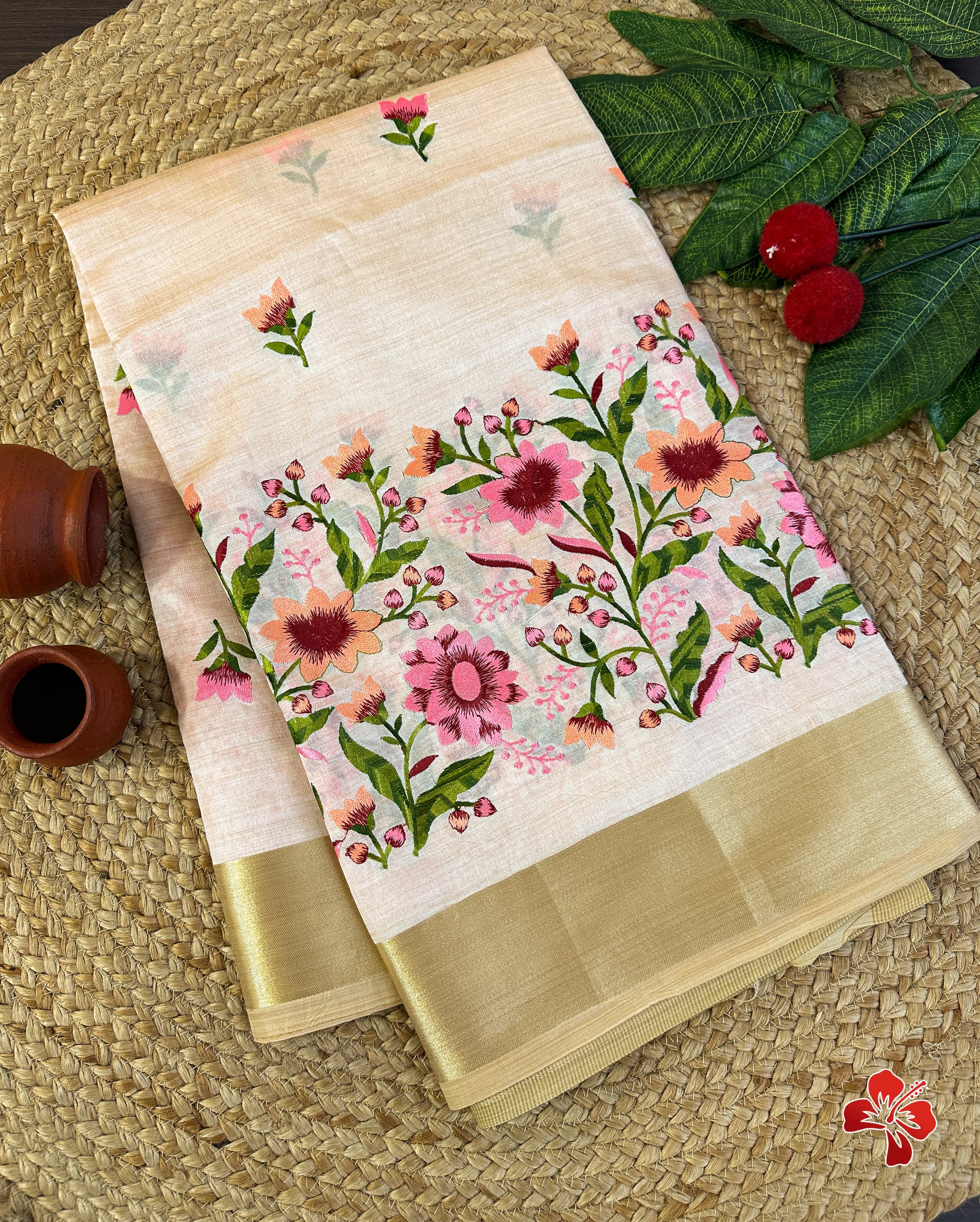 Luxury Premium Tussar Silk Saree