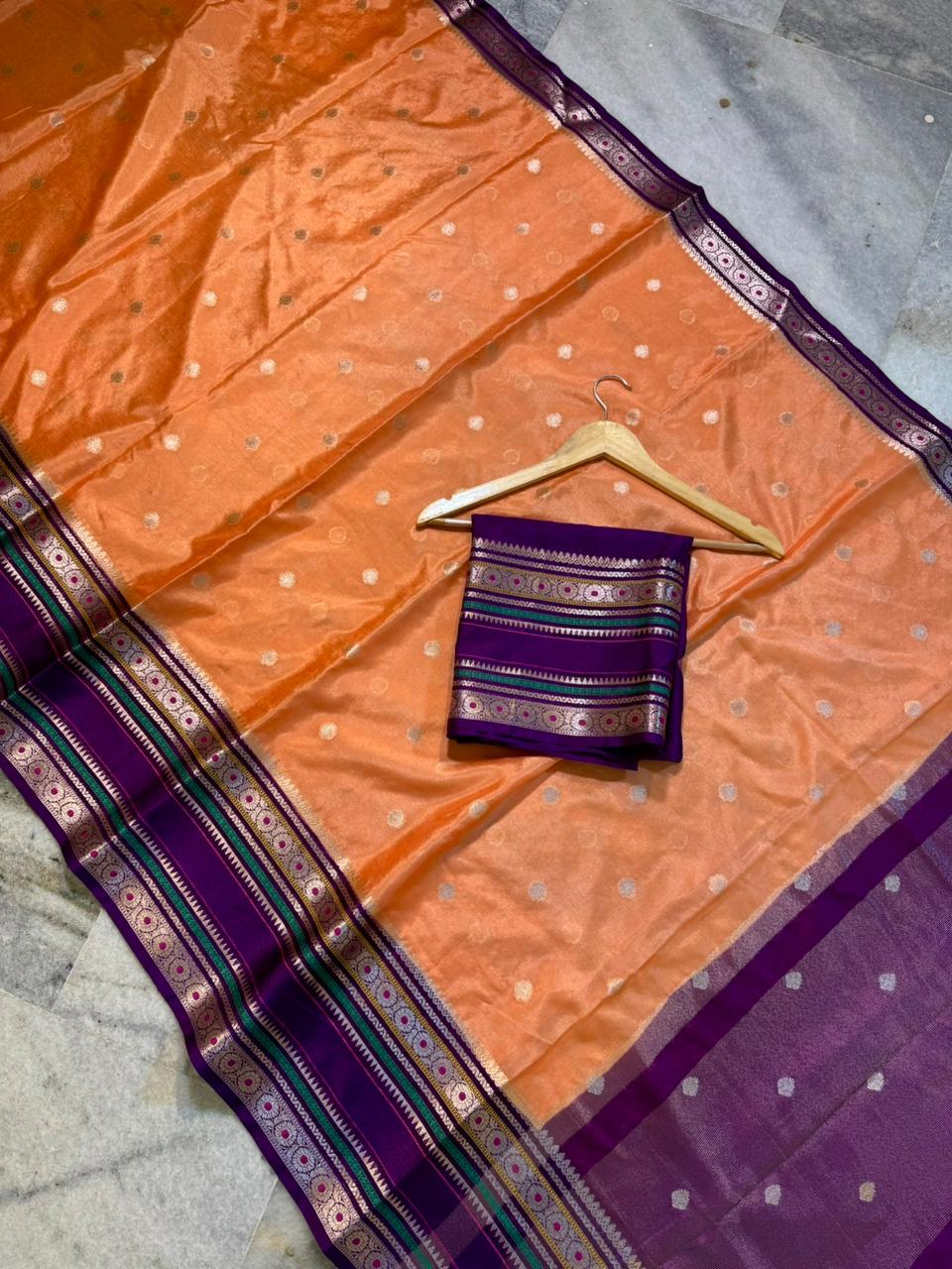 Soft Banarasi Warm Silk Sarees