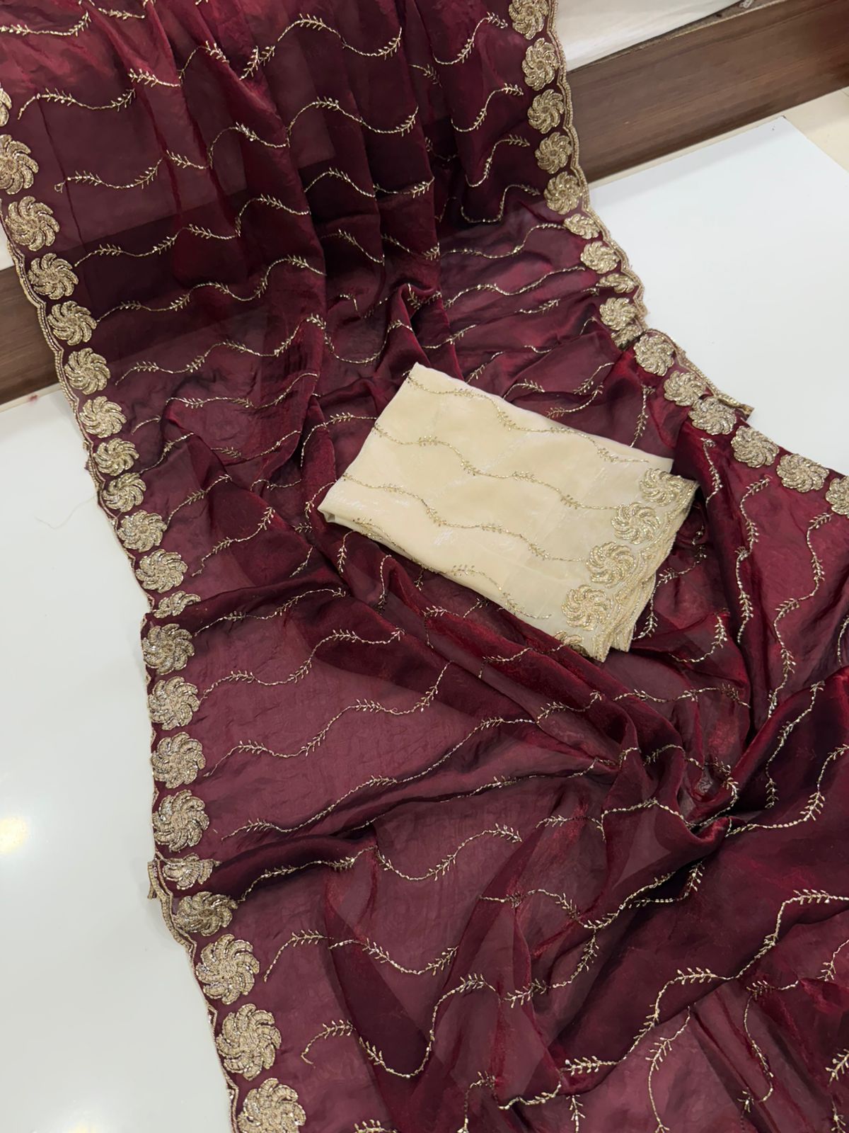 Designer Space Silk Sarees