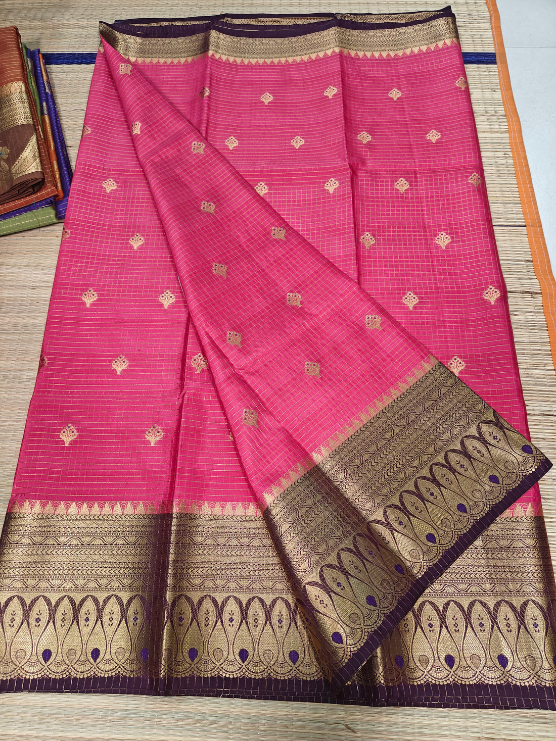 Banarasi Semi Kathan Saree