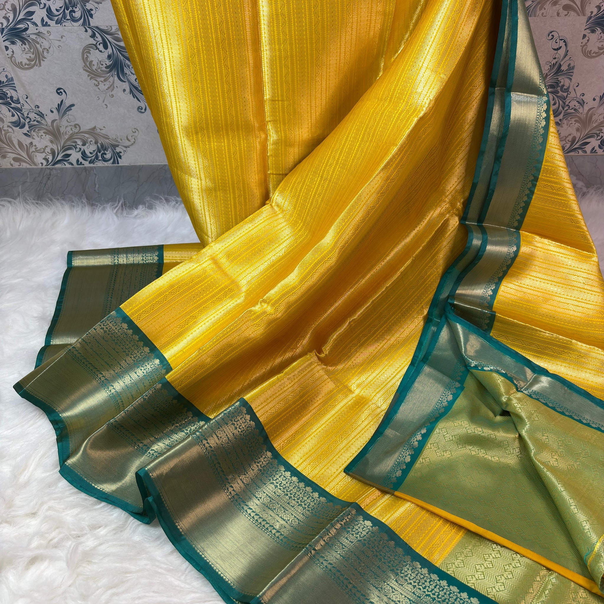 Soft Banarasi Tissue Silk Saree