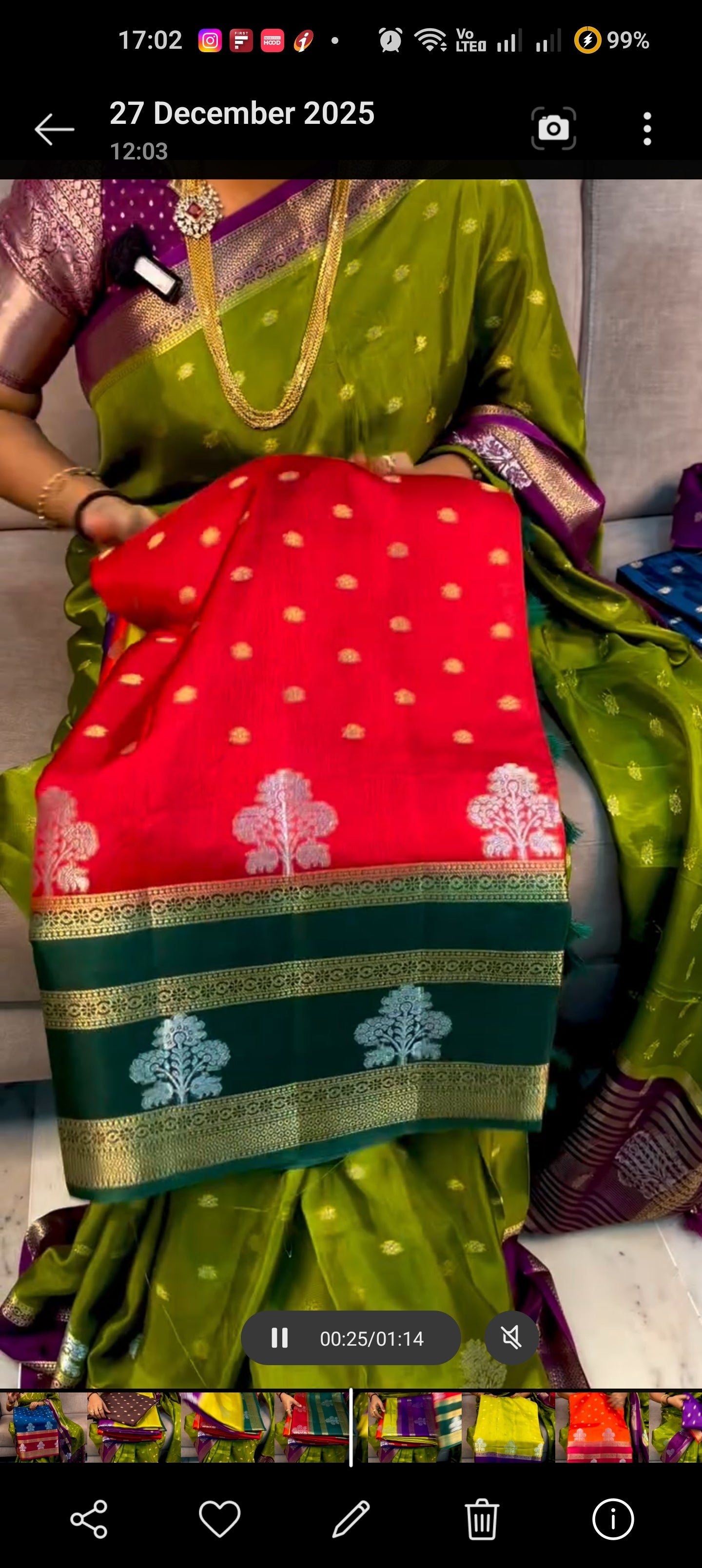 Premium Banarasi Dyble Dupion Soft Silk Sarees