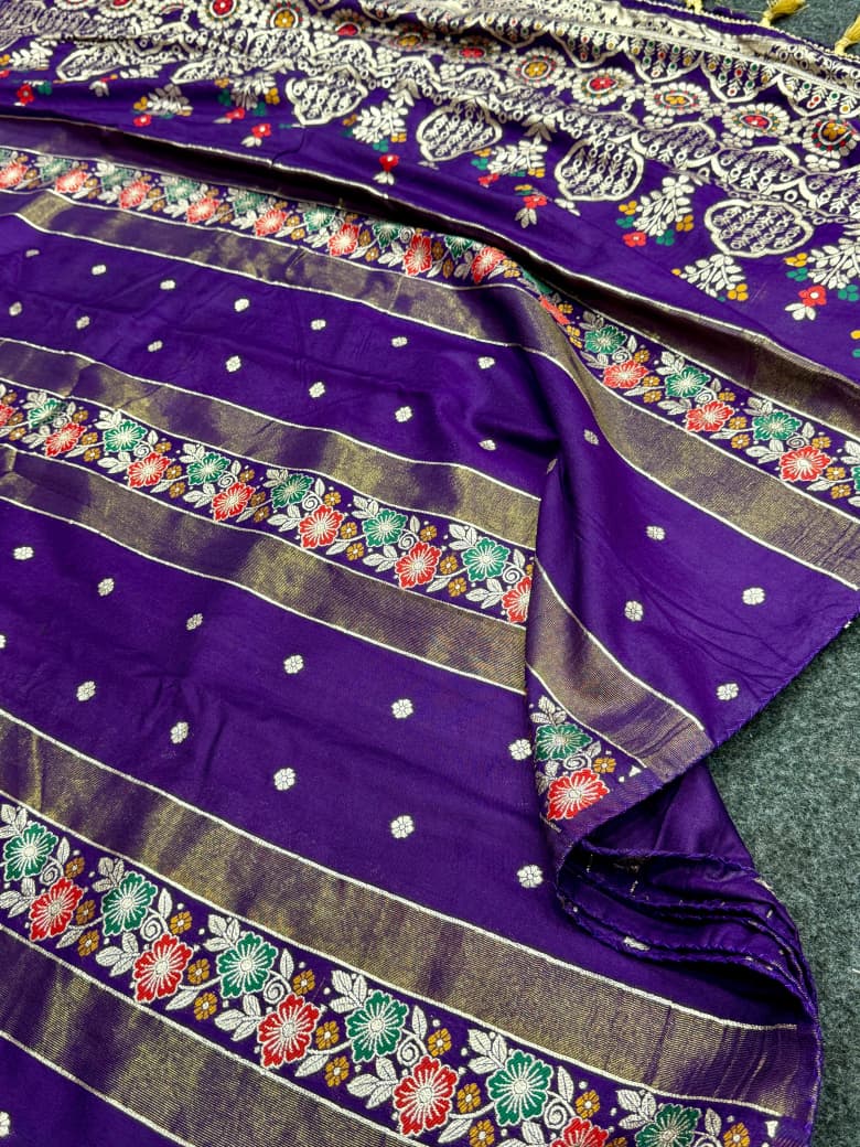 Pure Soft Russian Silk Sarees