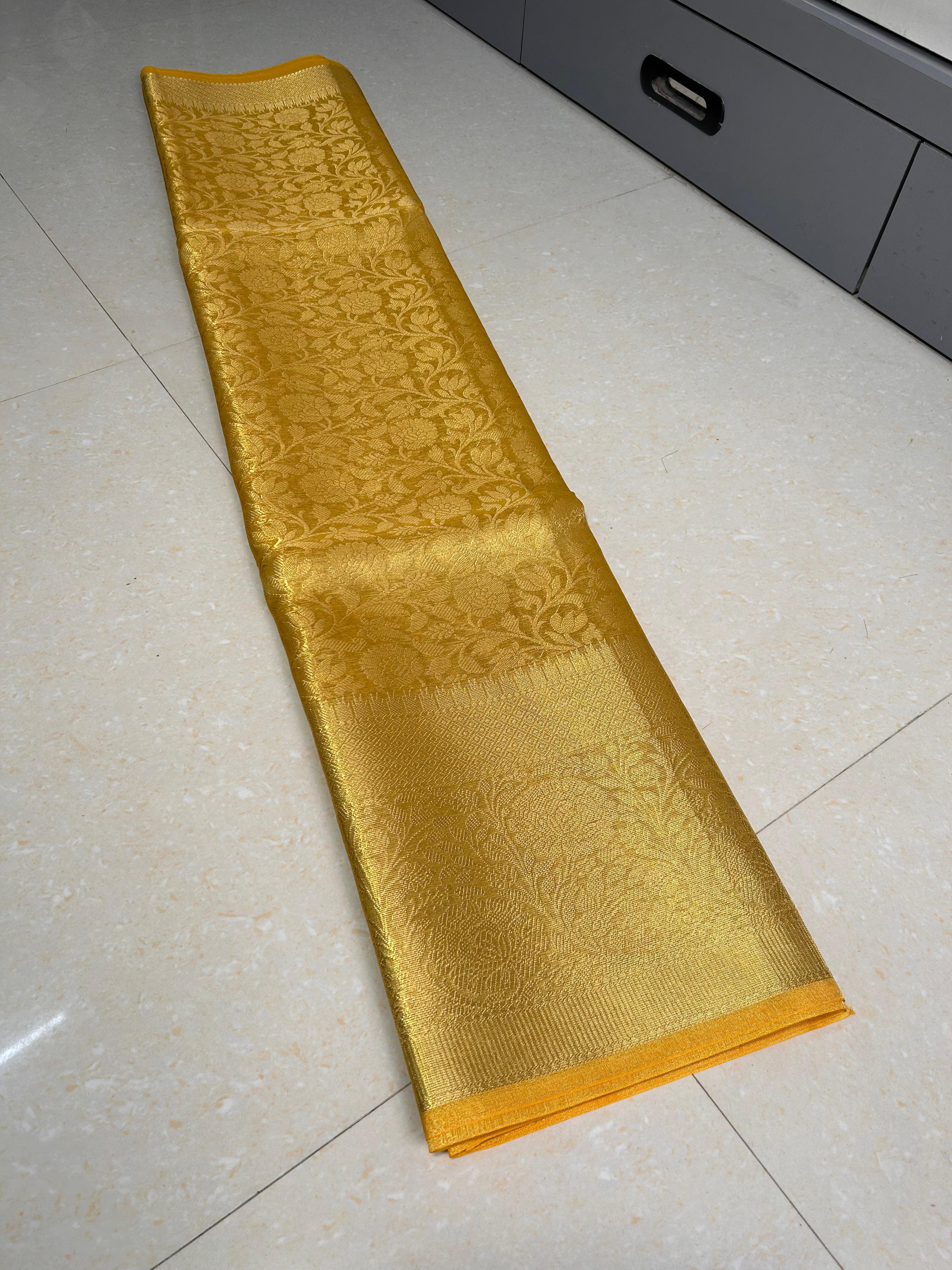 Banarasi Gold Tissue Silk Saree