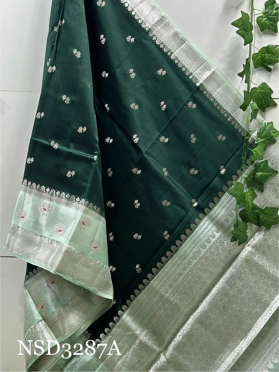 Banarasi Handloom Raw mango Silk