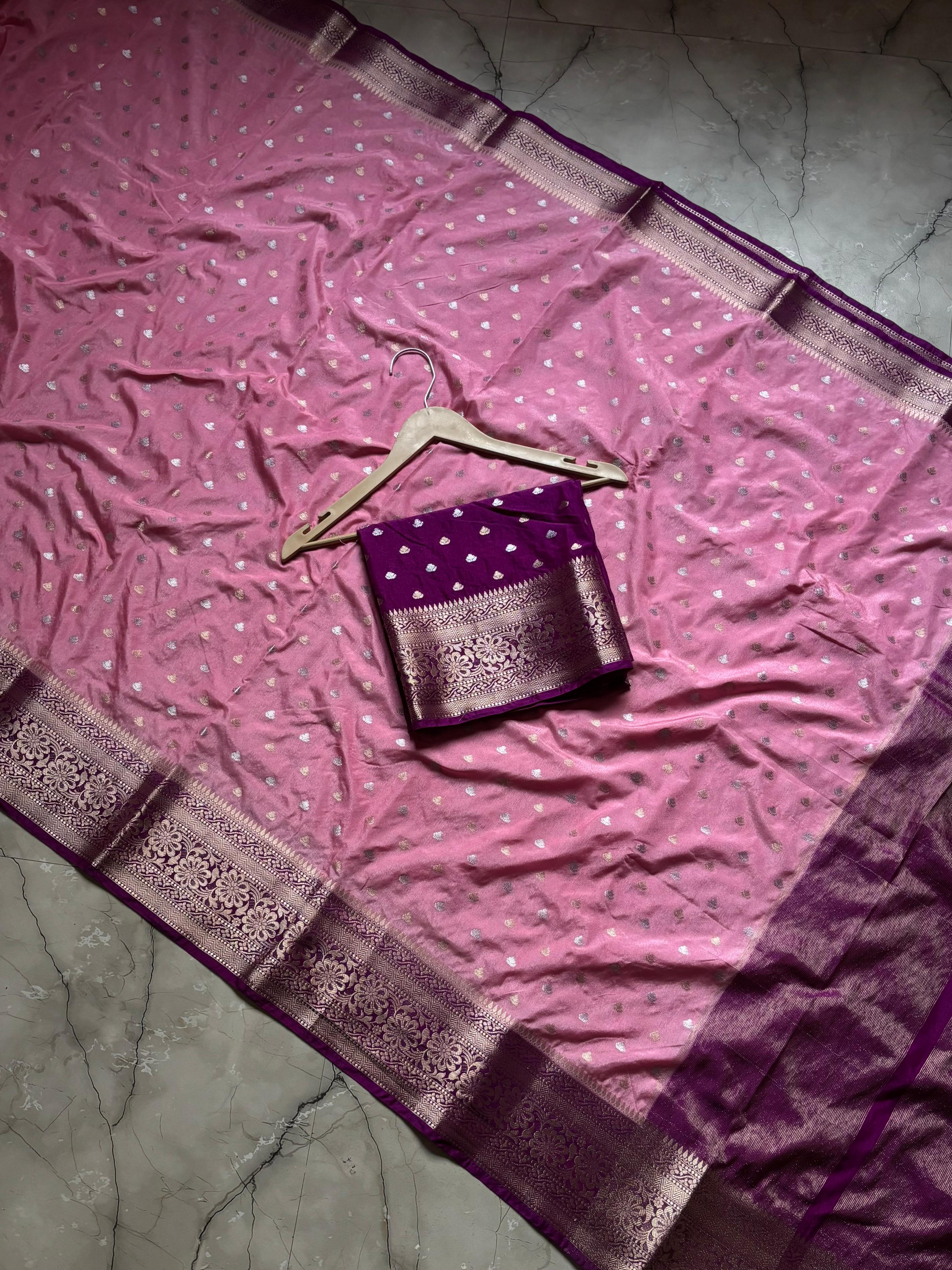 Premium Banarasi Raw Mango Sarees
