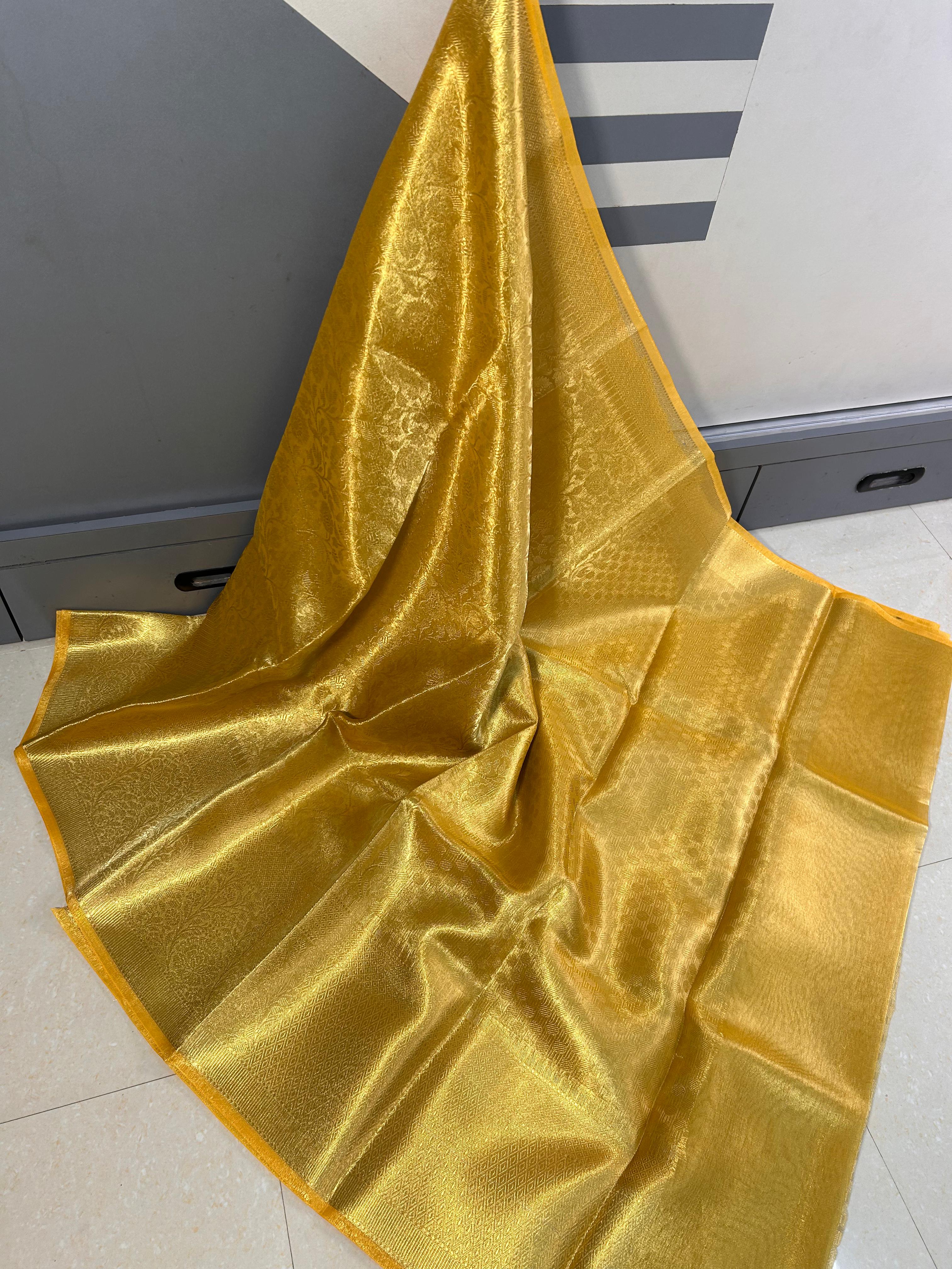 Banarasi Gold Tissue Silk Saree
