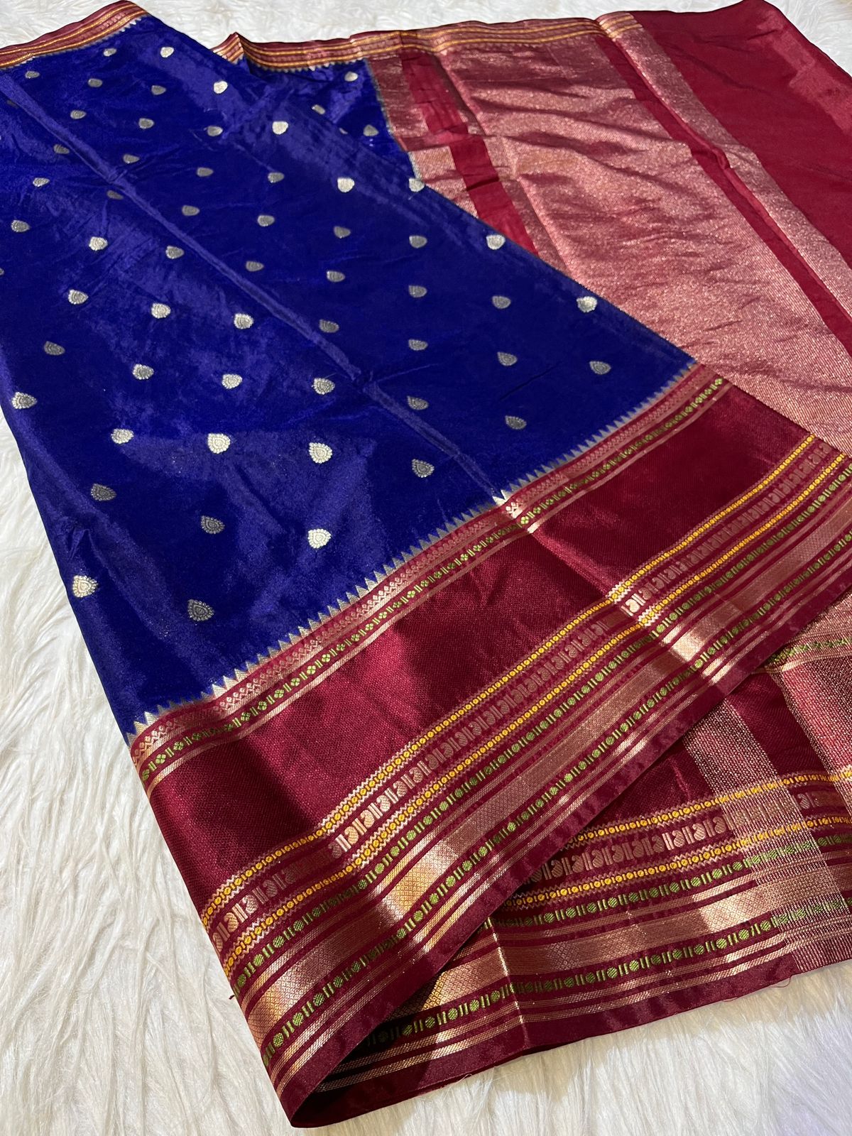 Banarasi Dyble Warm Soft Silk Sarees