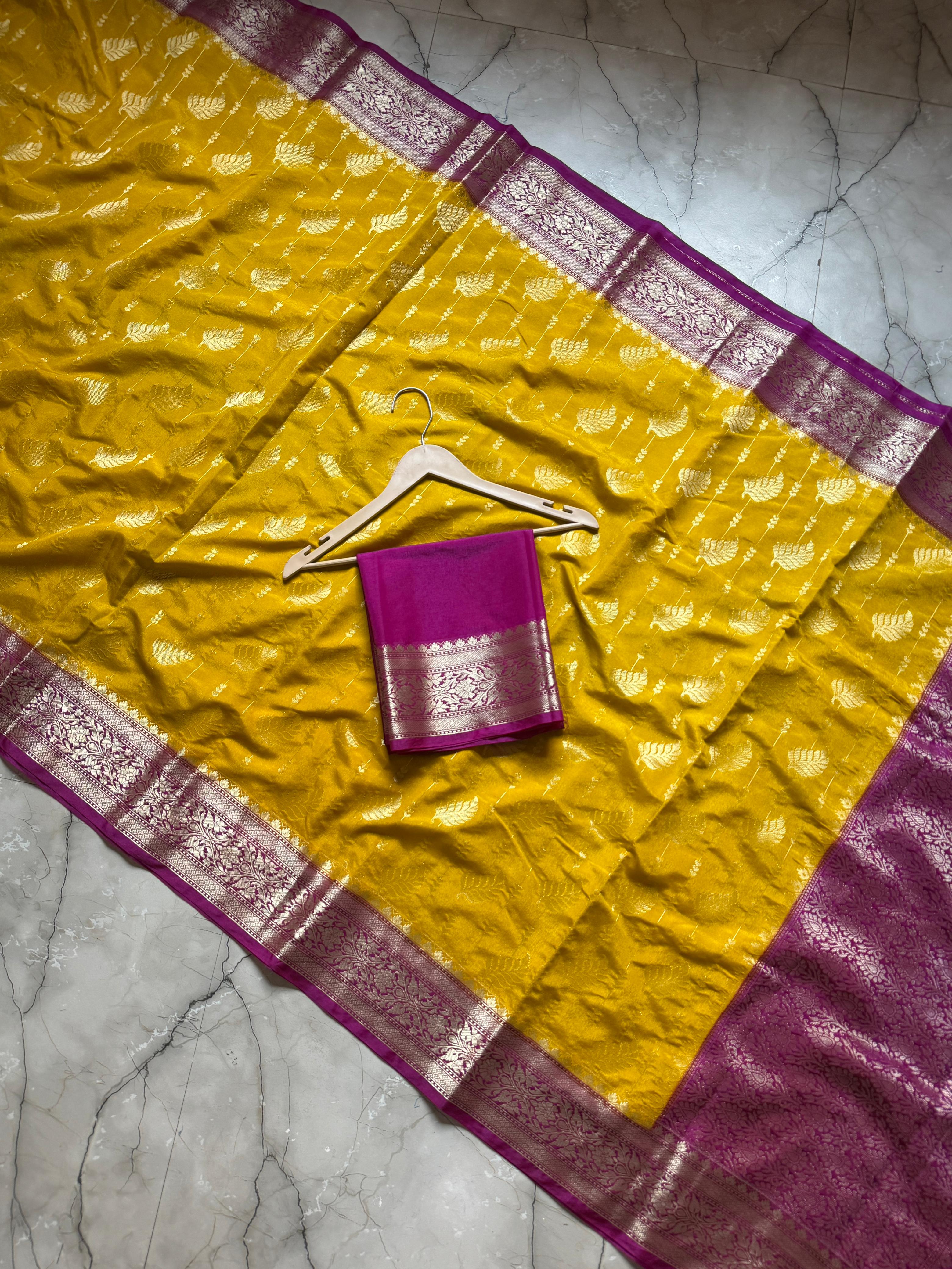 Premium Banarasi Chiniya Silk Sarees