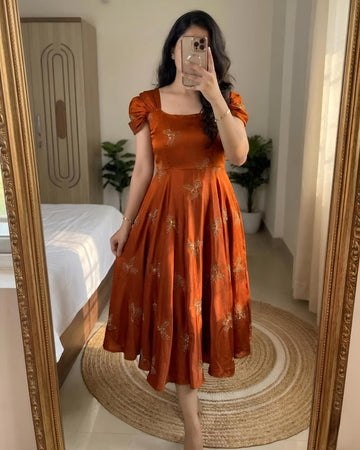 Exclusive Party Wear Maxi Gown