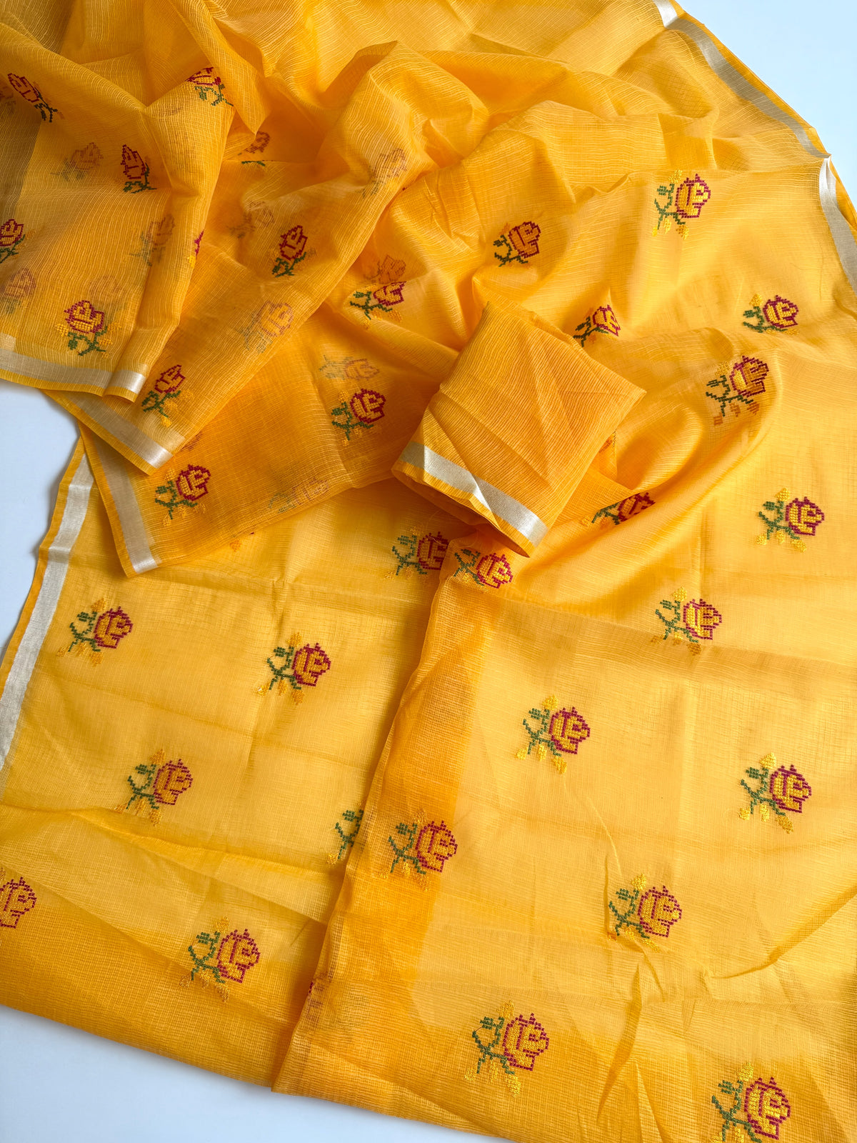 Soft Kota Doriya Silk Sarees