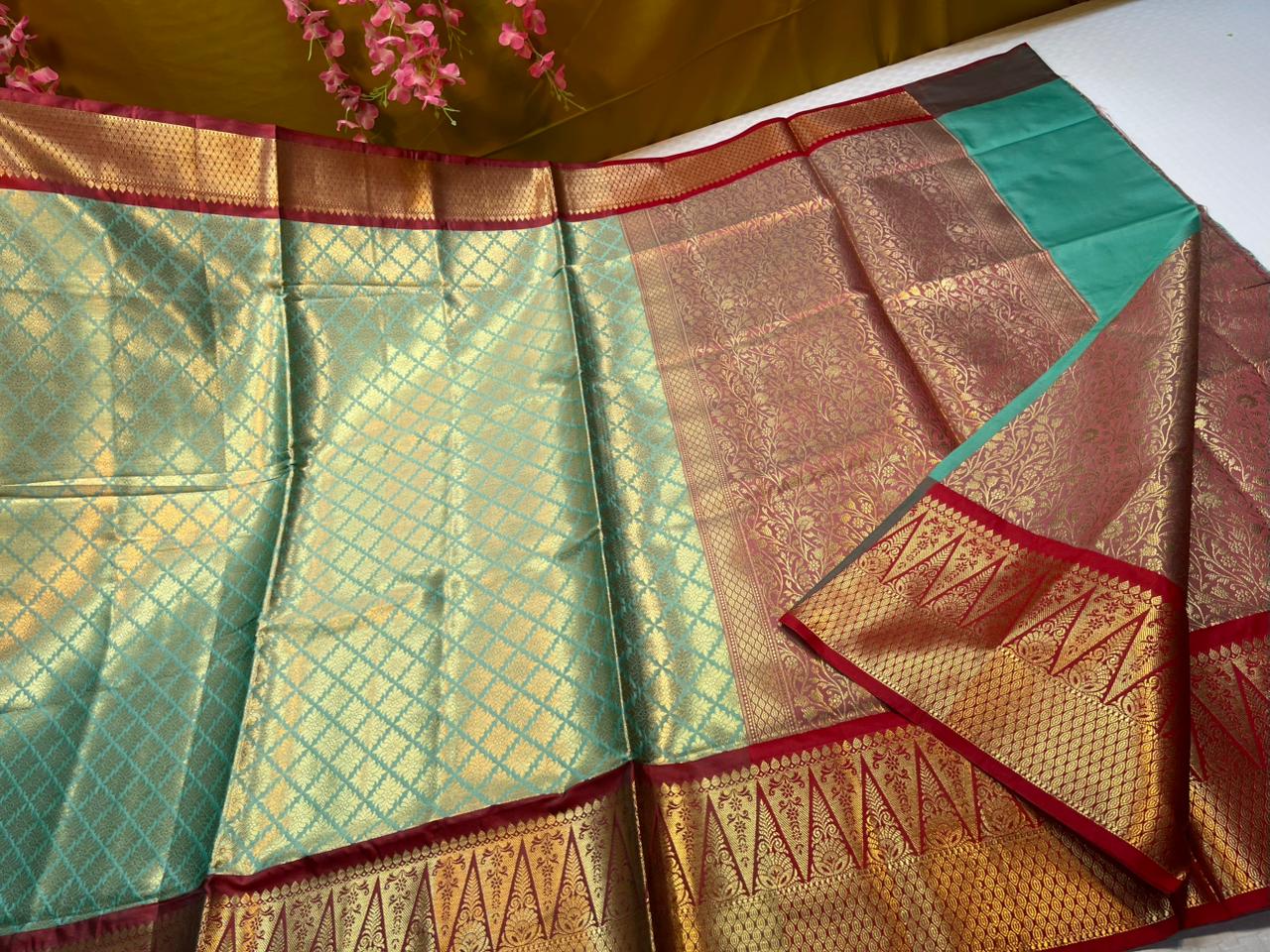 Semi Kanchipattu Sarees