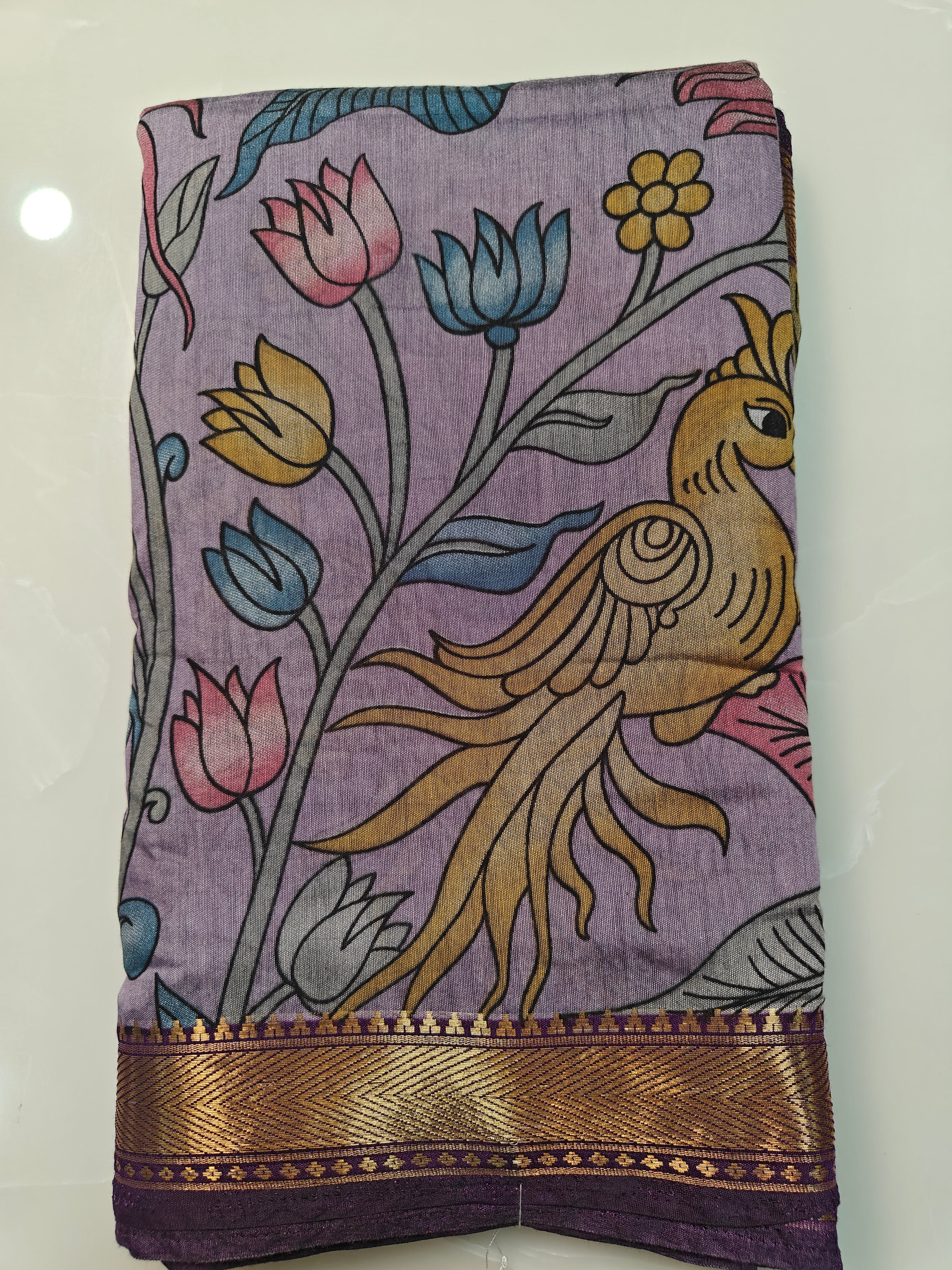 Light Weight & Soft Kalamkari Sarees