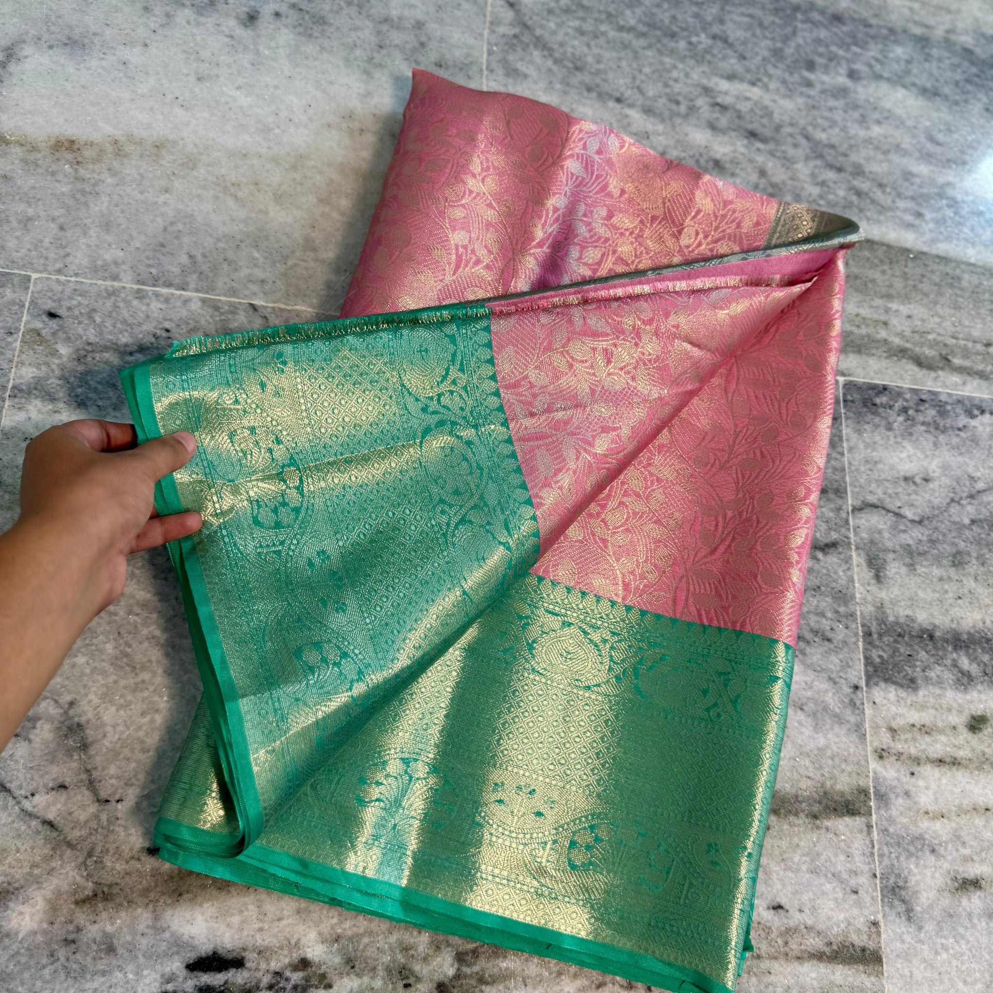 Soft Banarasi Tissue Silk Saree