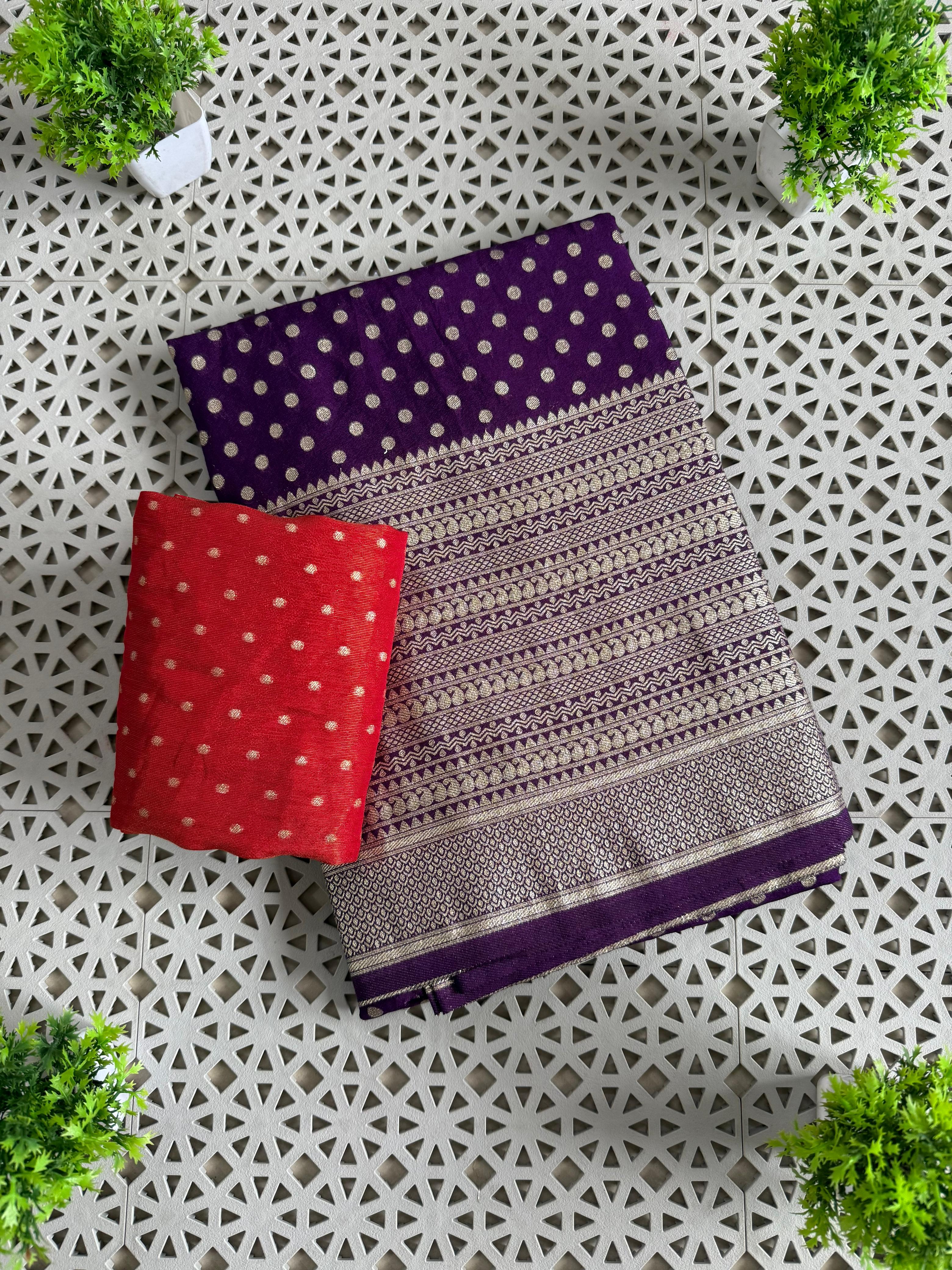 Premium Pure Khadi Crepe Silk Sarees