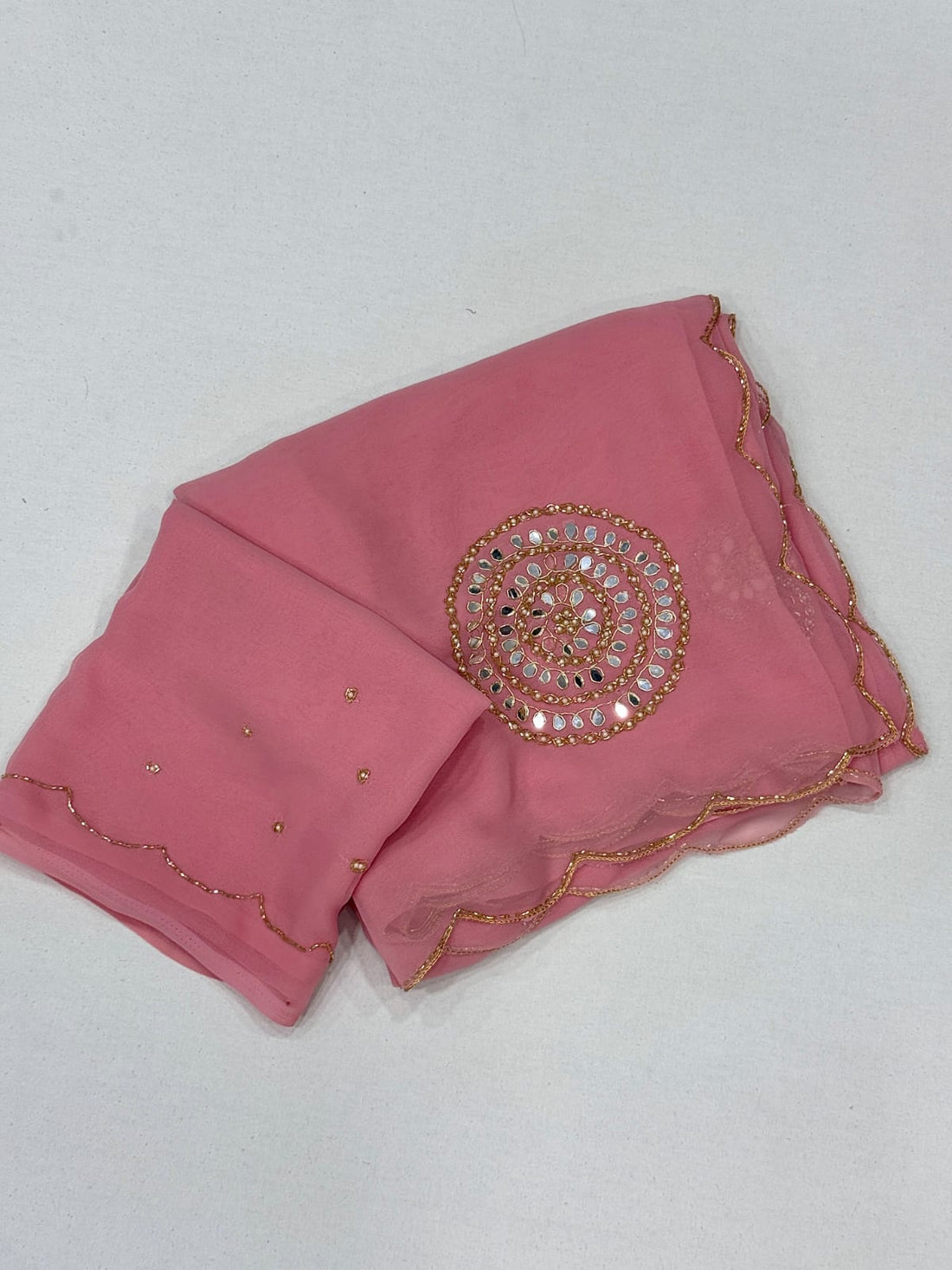 Georgette Handwork Sarees
