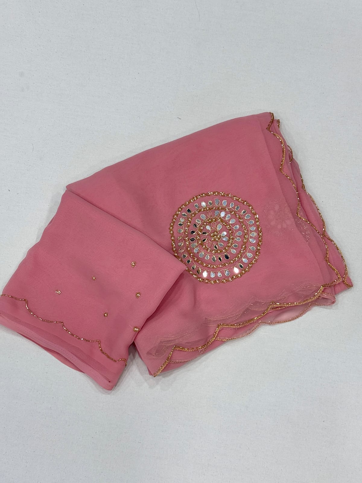 Georgette Handwork Sarees