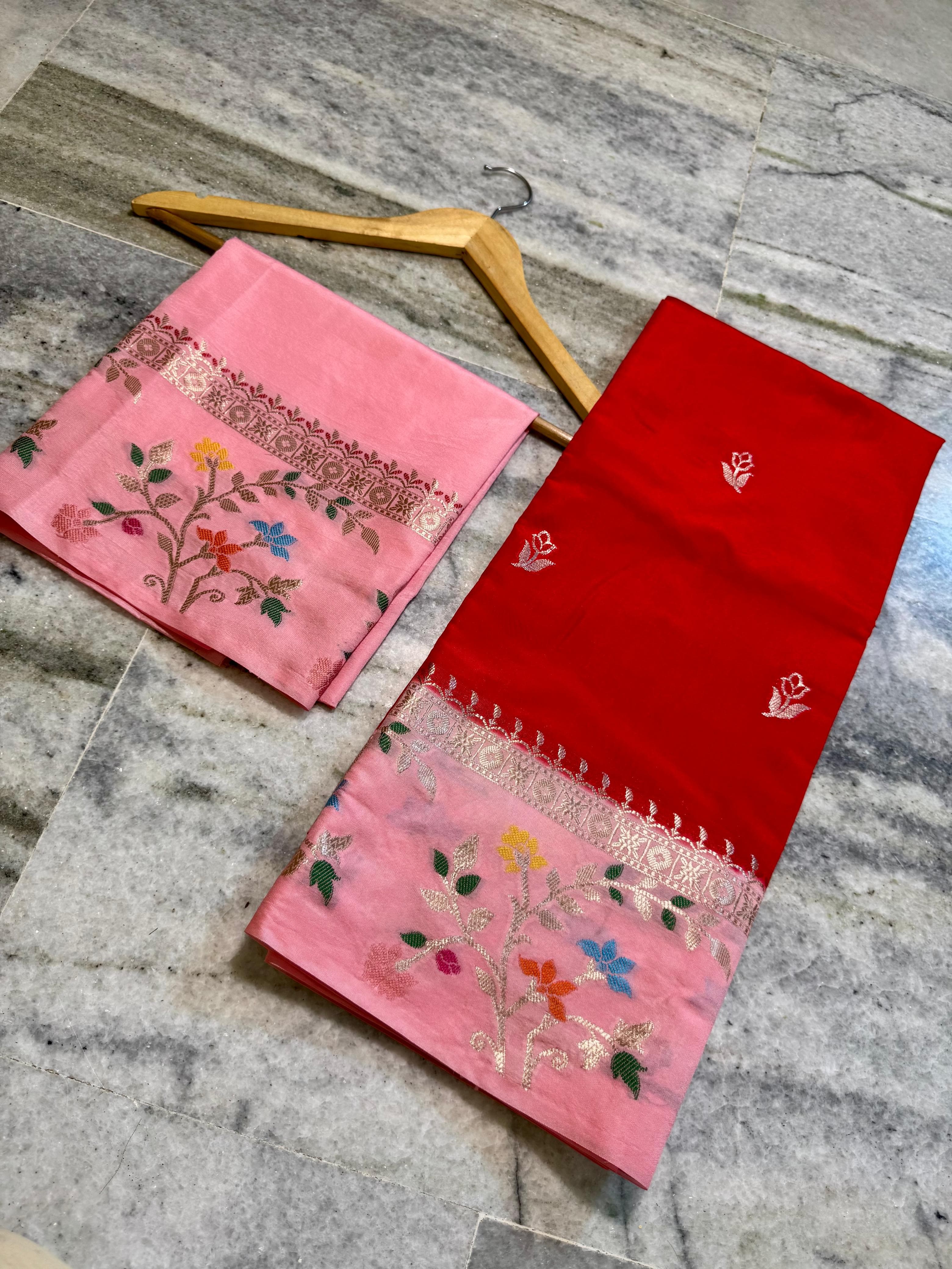 Soft Banarasi Katan Silk Sarees