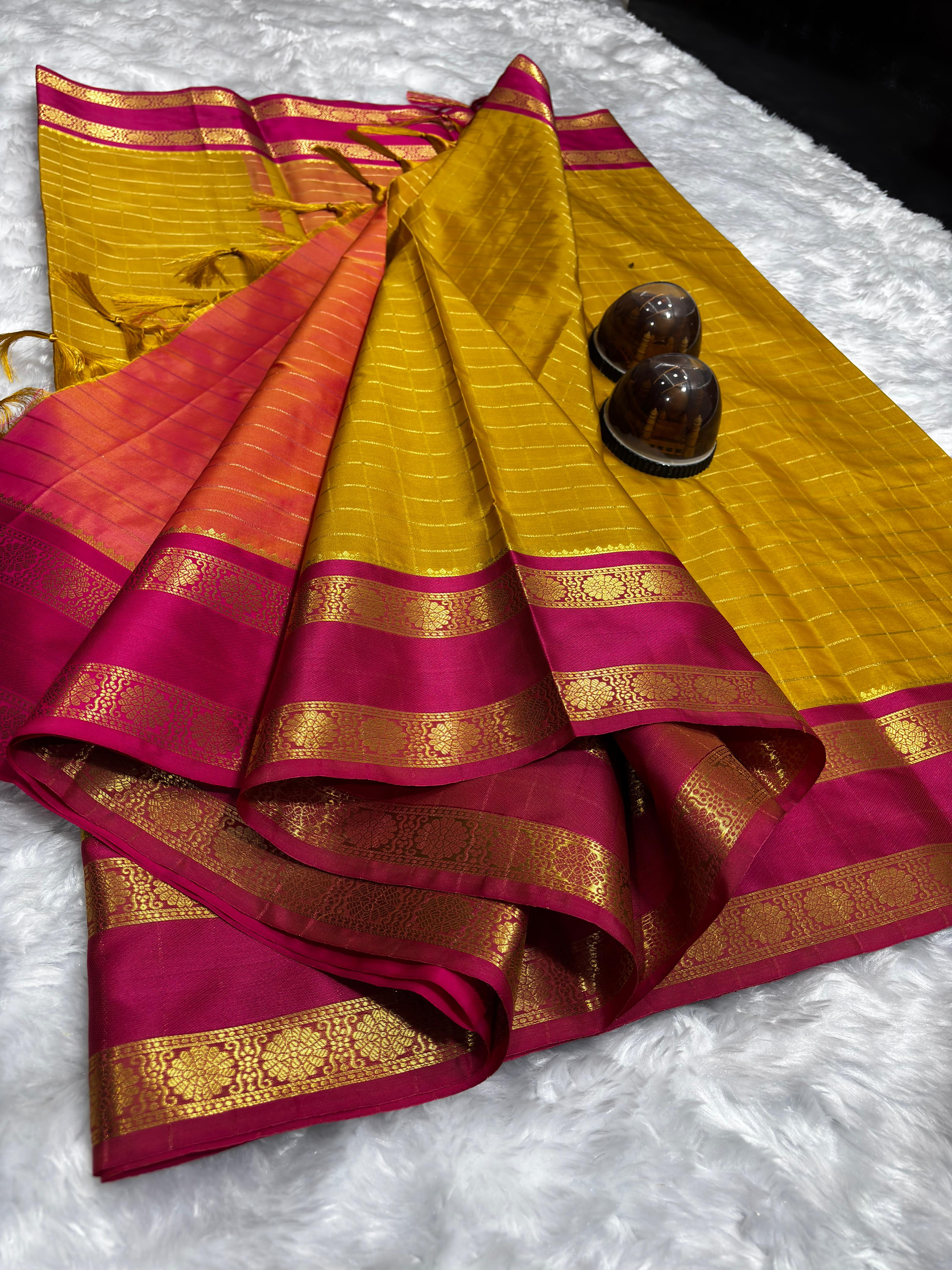 Premium Banarasi Semi Katan Soft Silk