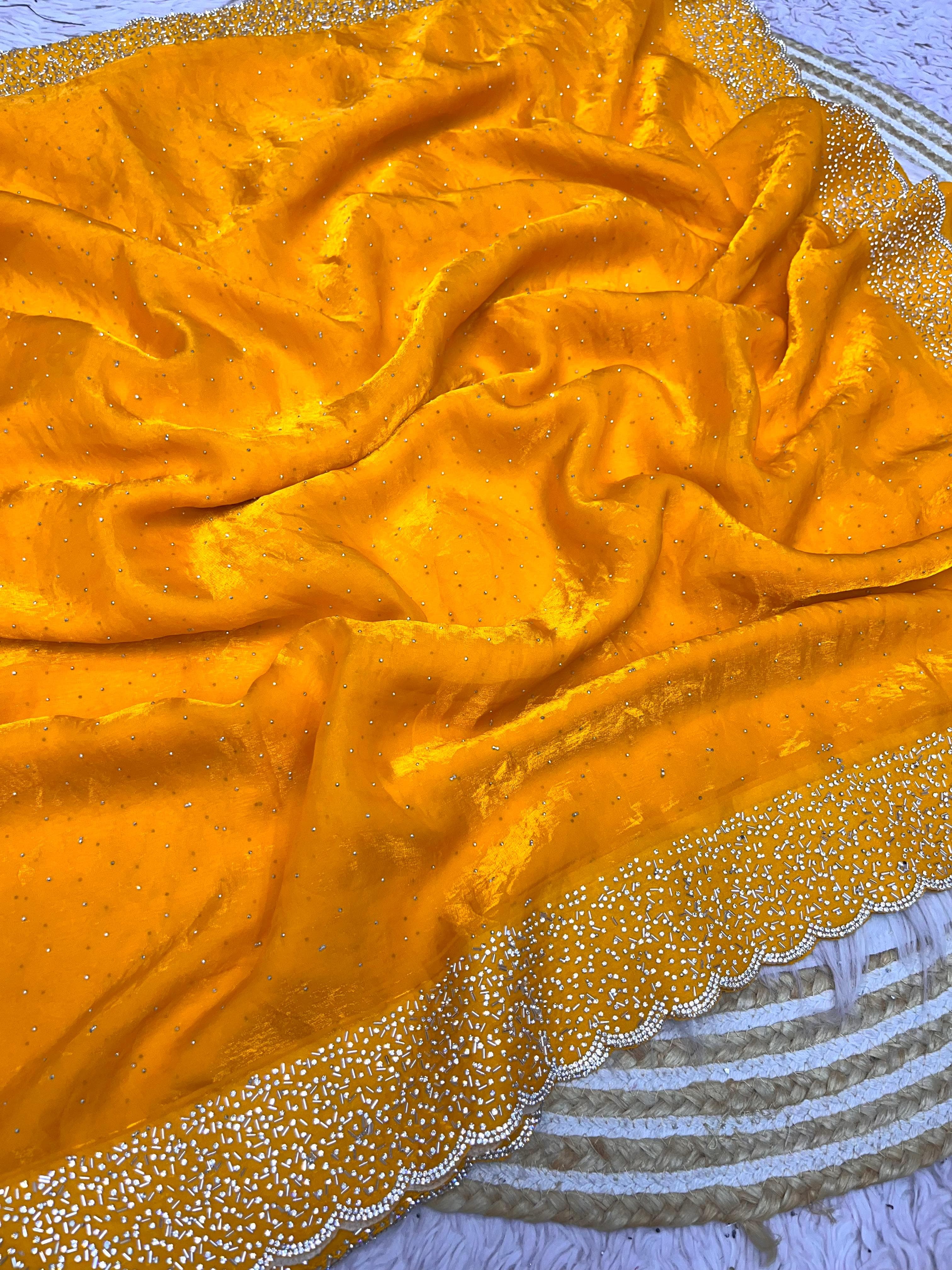 Pure Soft Space Silk Sarees in 20+ Colors