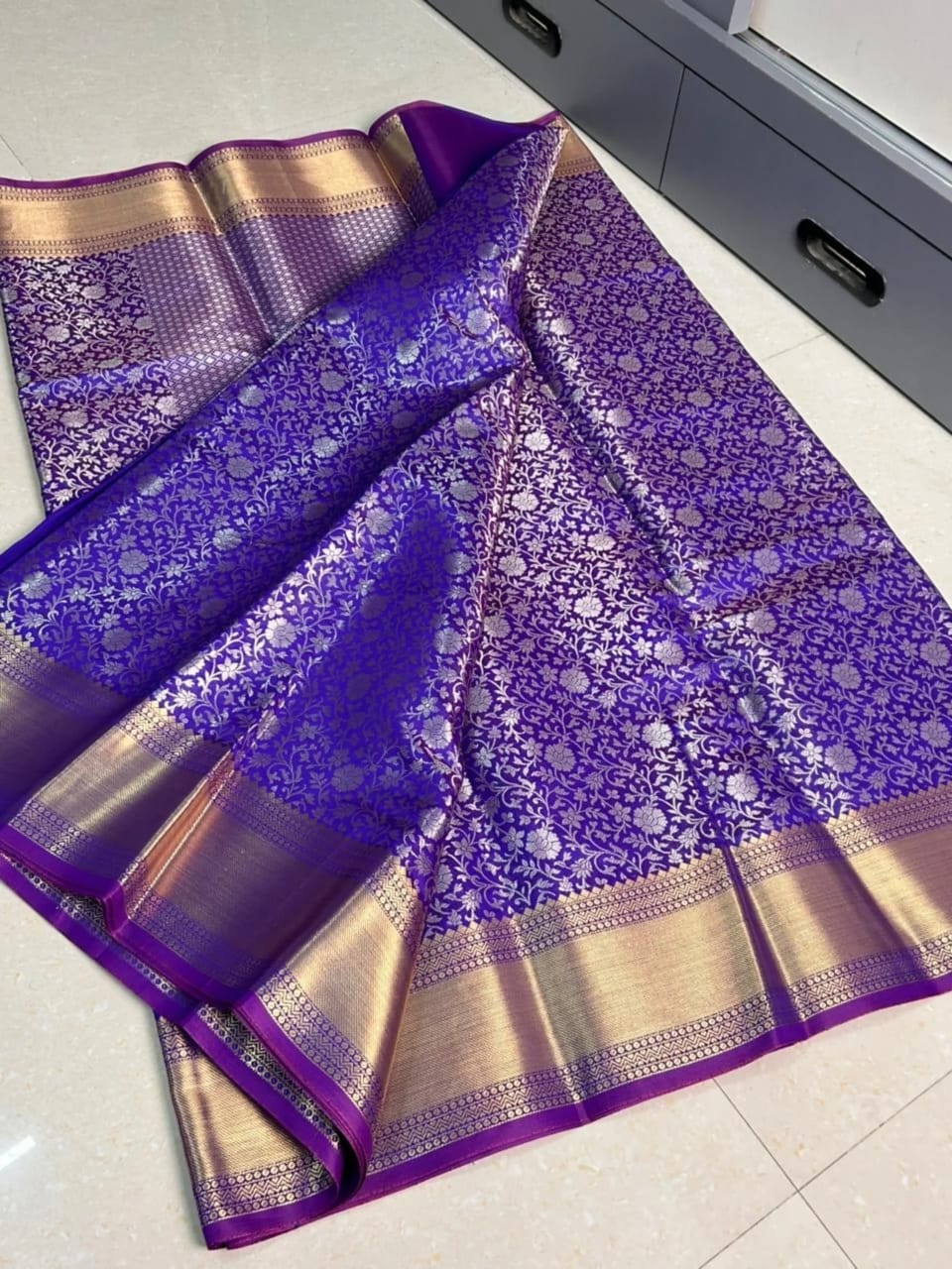 Banarasi Semi Katan Saree