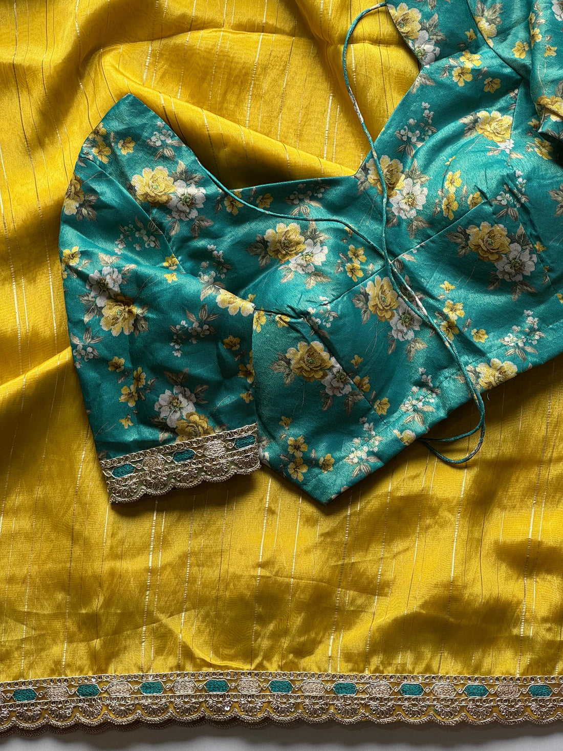 Exclusive & Premium Tussar Silk Saree with Designer Work and Premium Work Stitched Blouse 38