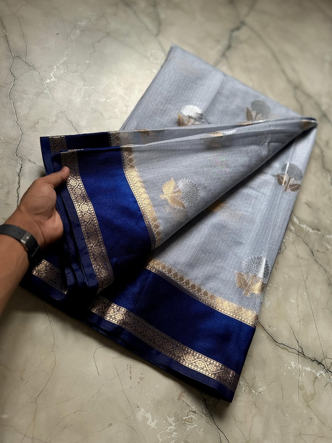 Handloom Soft Raw Mango Saree