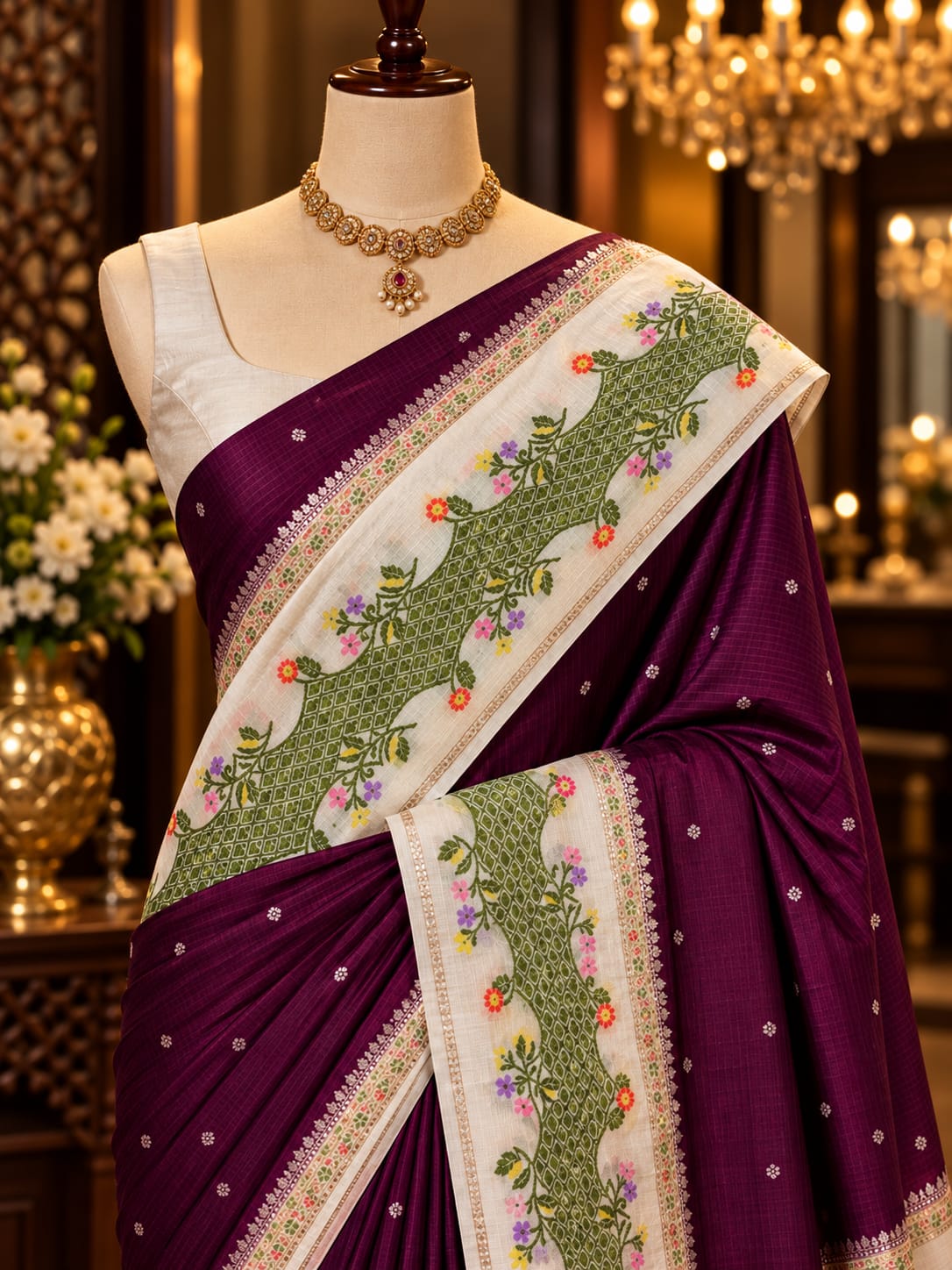 Premium Banarasi Katan Silk Sarees