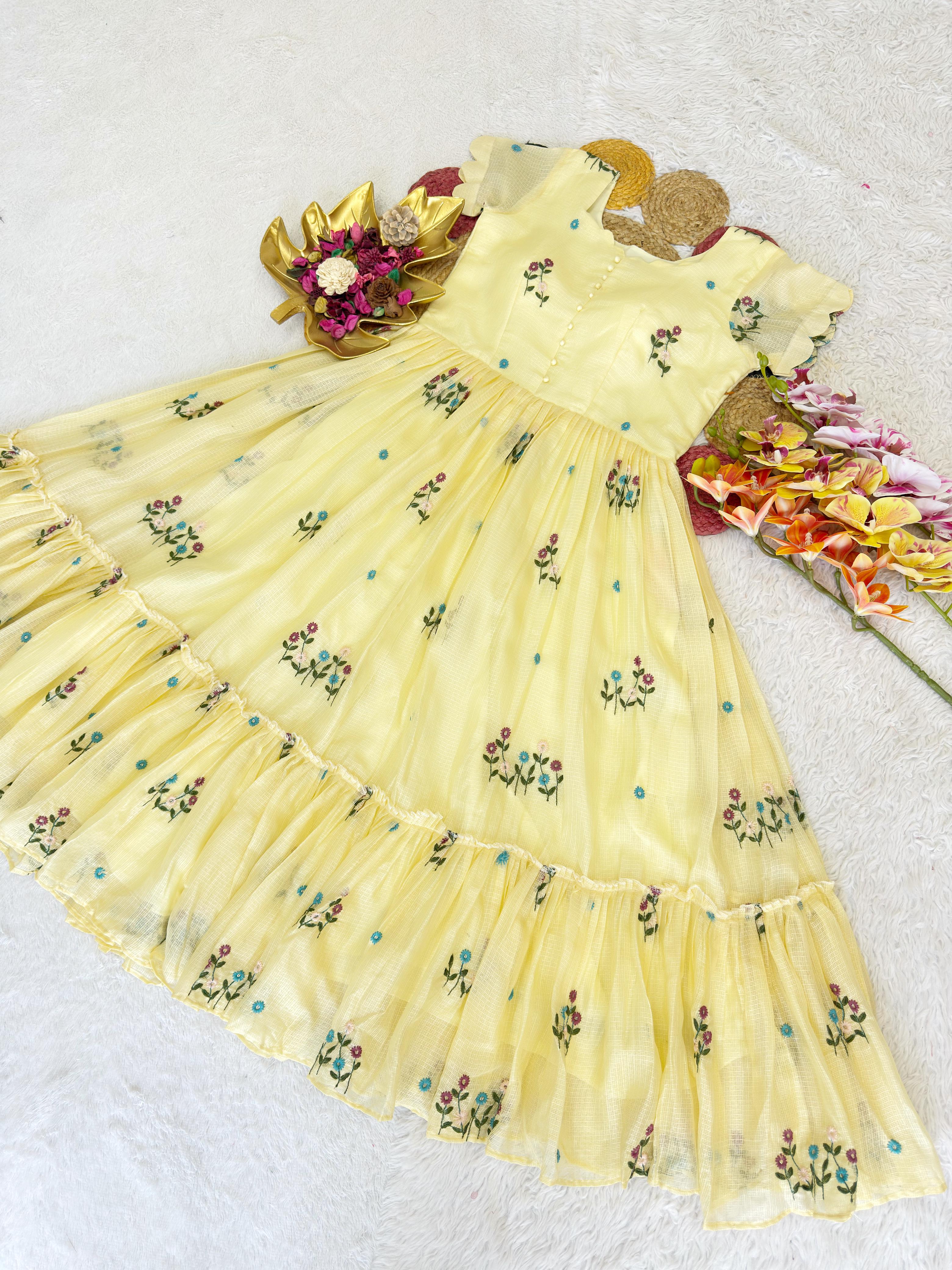 Summer 🌞 Special Kota Checks Gowns