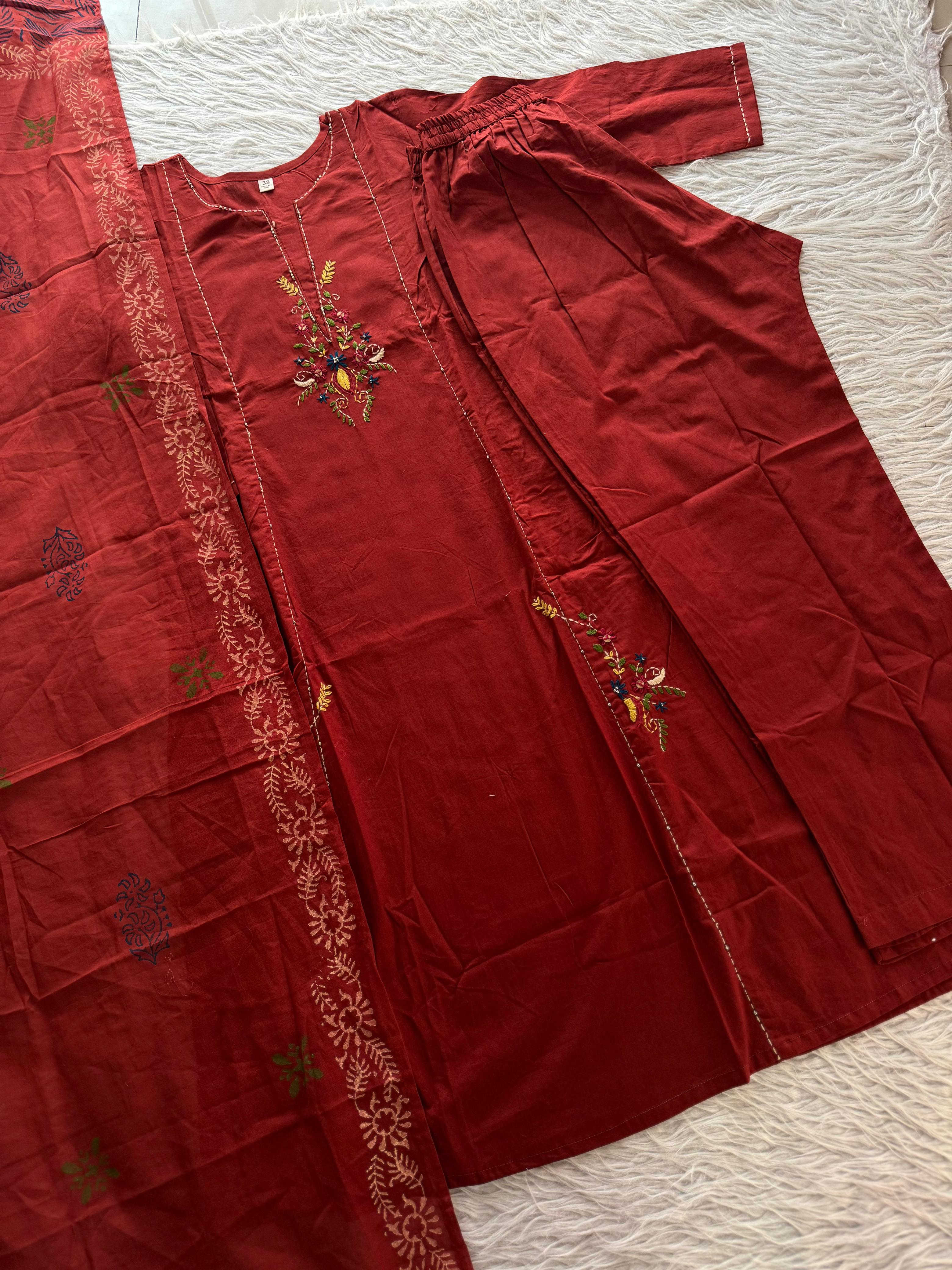 Pure Cotton Kurti Sets