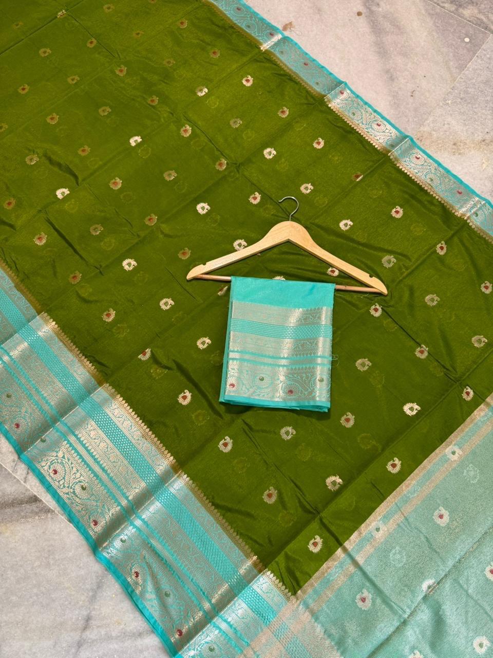 Banarasi Dyable Dupion Silk