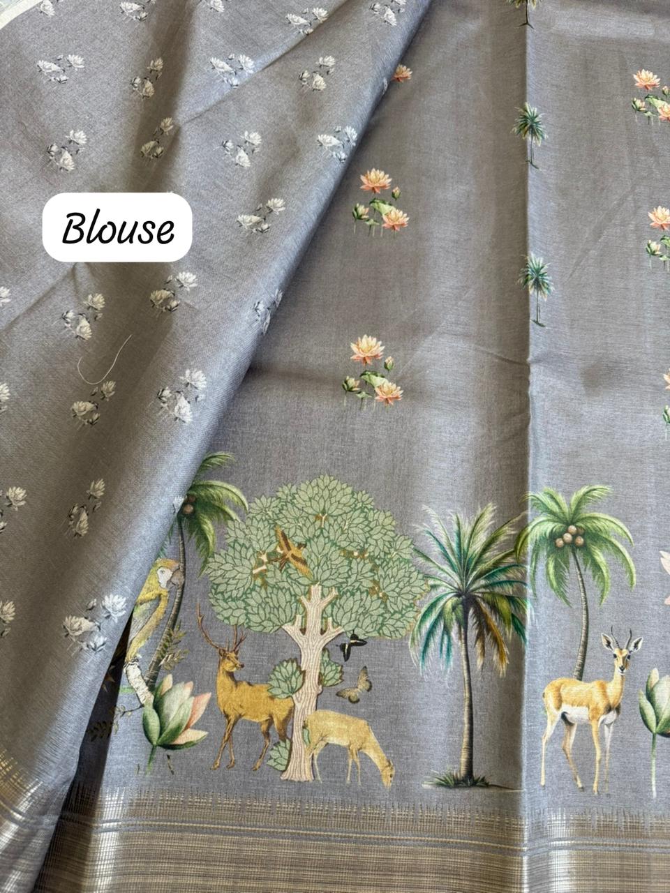 Premium Designer Soft Munga Silk Sarees