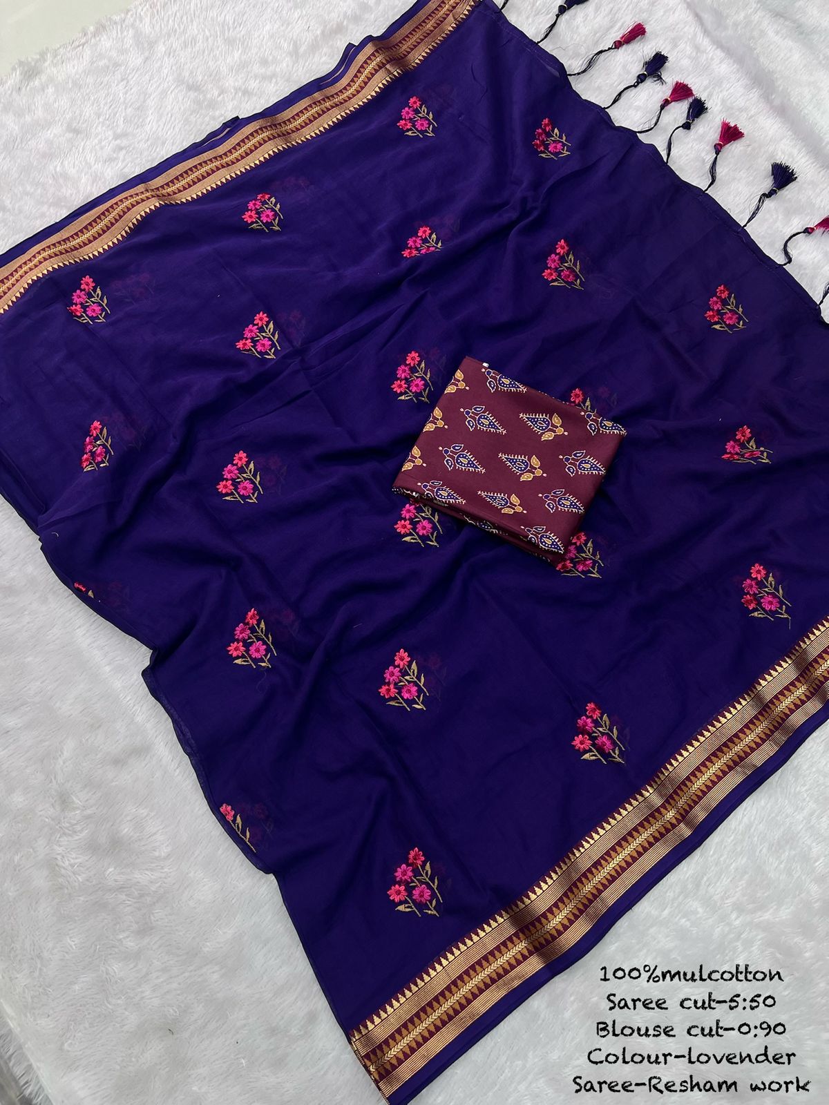 Premium Mul cotton Sarees