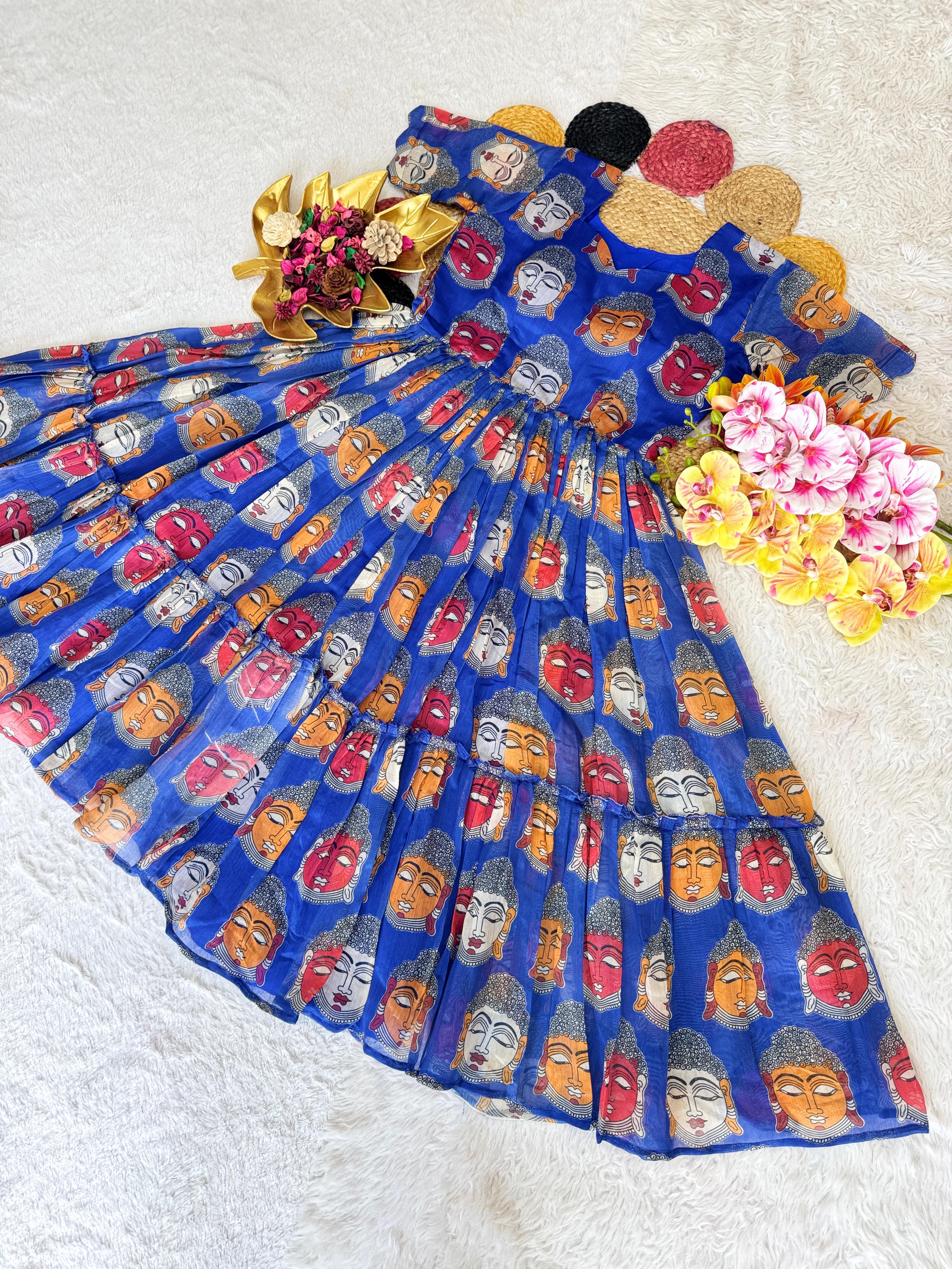 Summer Special Kalamkari Midi Gowns