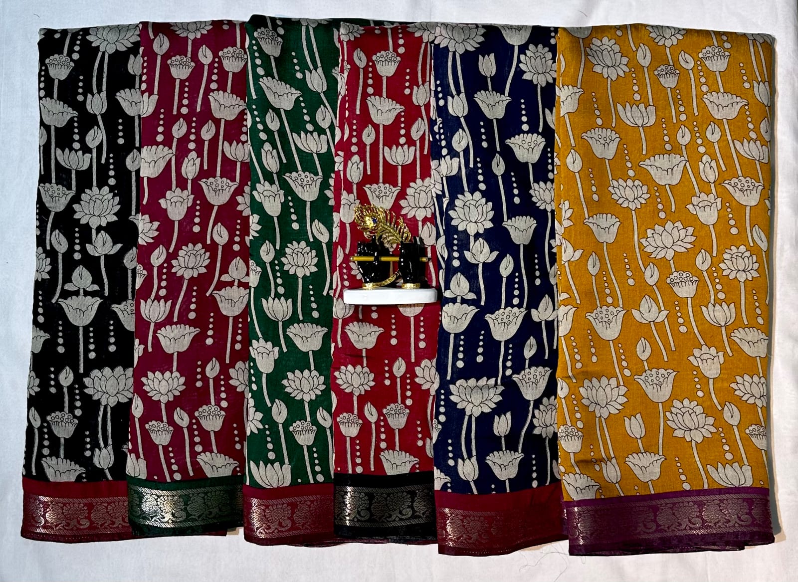 Light Weight Soft Mangalagiri Silk Sarees