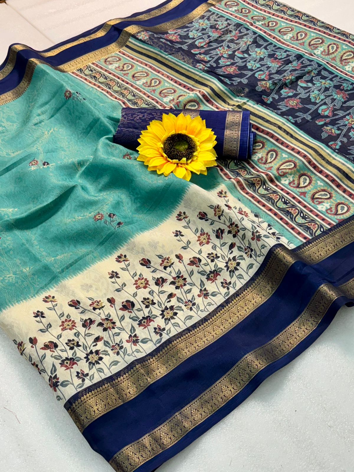 Soft Handloom Inspired Kalamkari Sarees