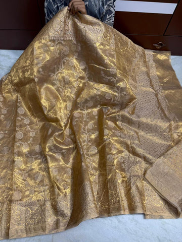 Soft Banarasi Tissue Silk Saree