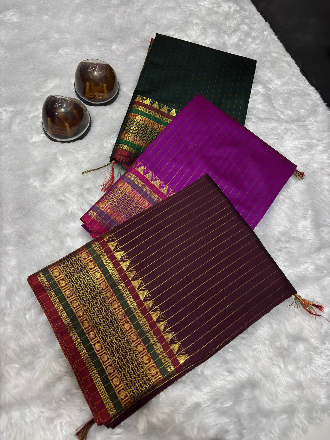 PREMIUM BANARASI SOFTY SILK SAREES