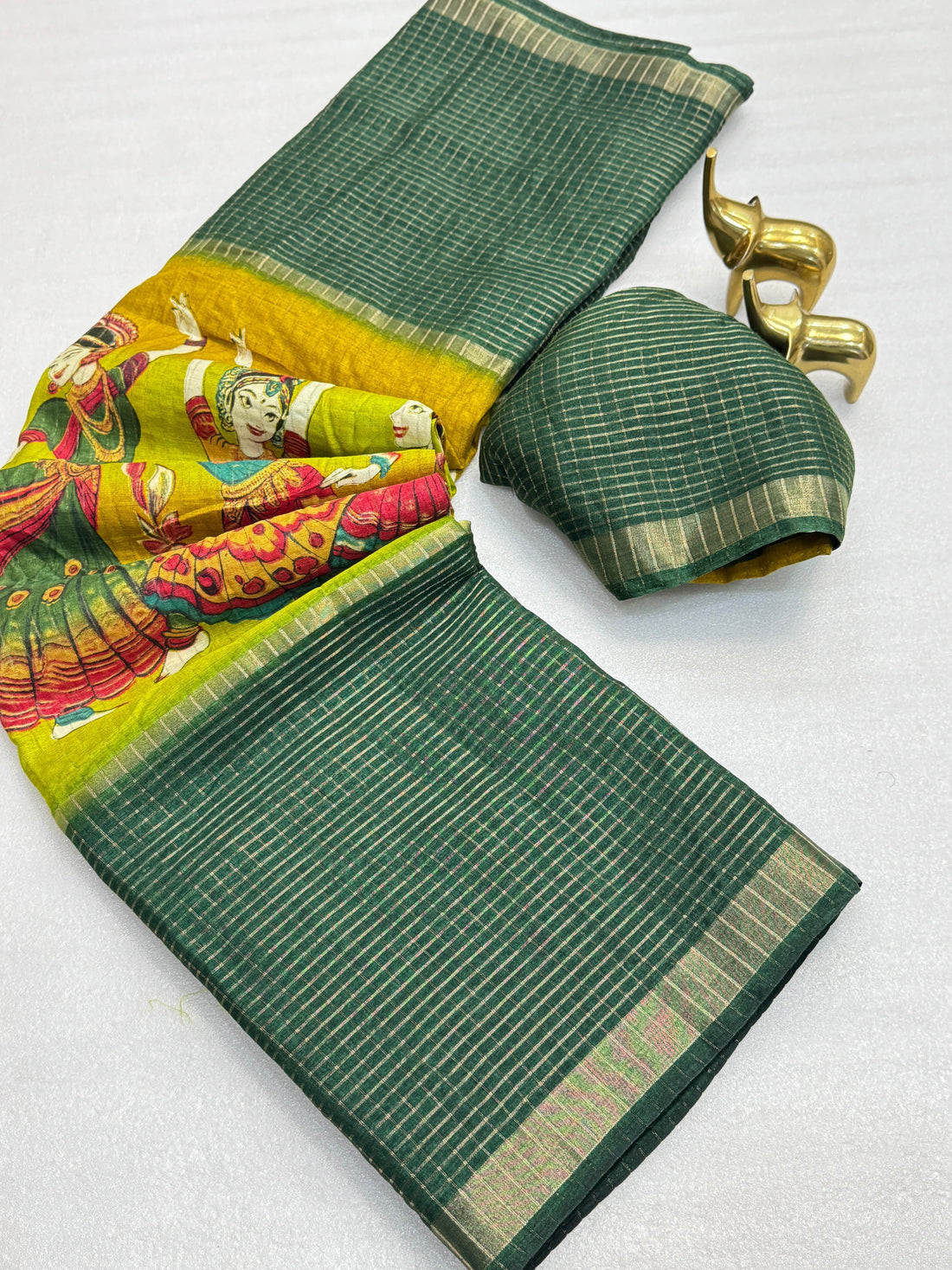 Soft Benny chex saree