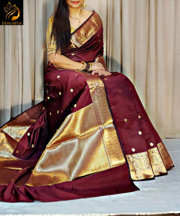 PREMIUM BANARASI KATAN SOFT SILK SAREE