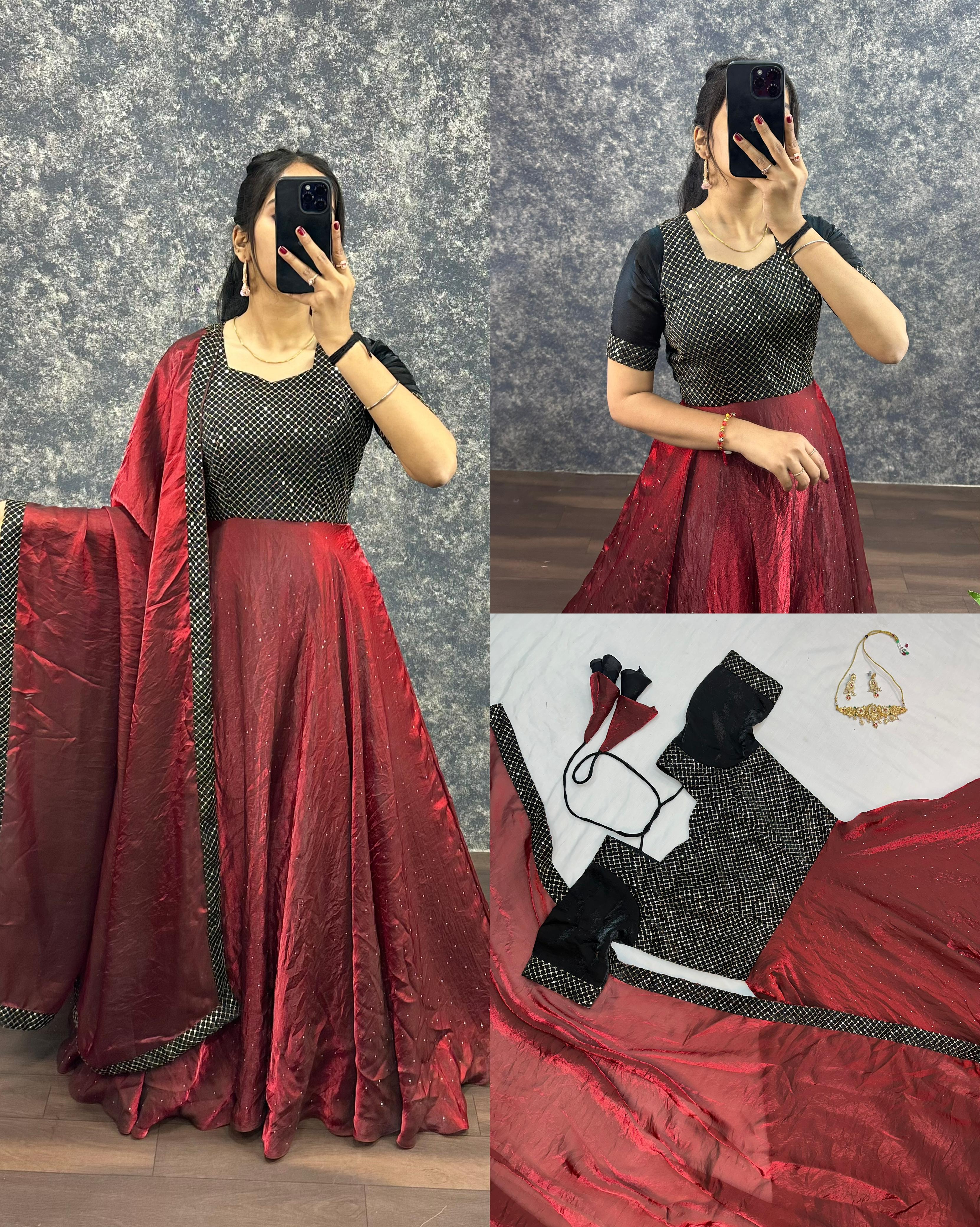 Festive Fully Stitched Gowns