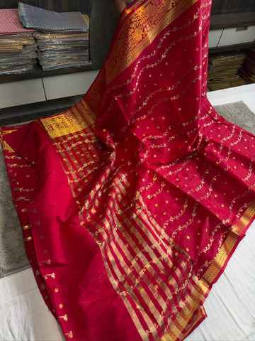 Soft Banarasi Dupion Silk Saree
