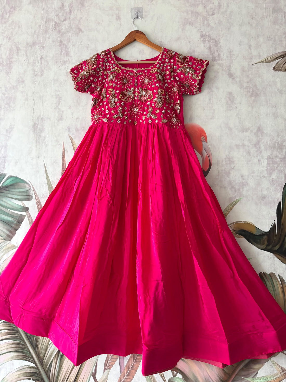 Customized maggam work frock
