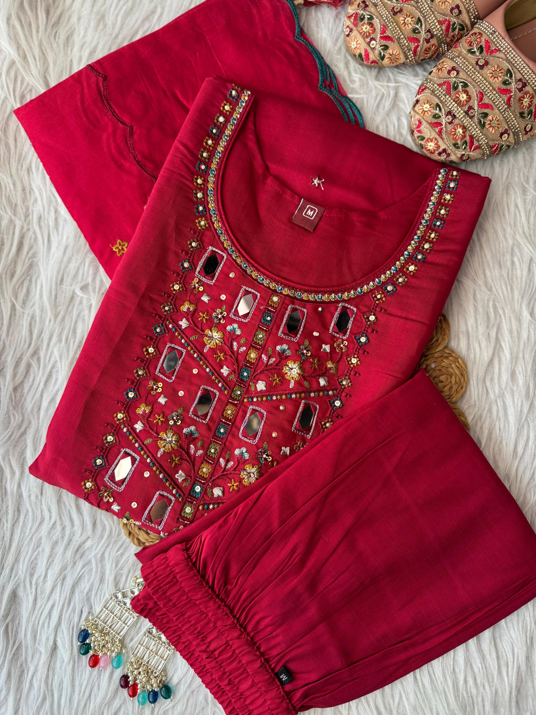 Premium Silk Cotton Kurti Sets