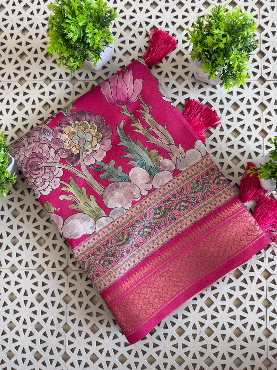 Premium Designer Soft Munga Silk Sarees