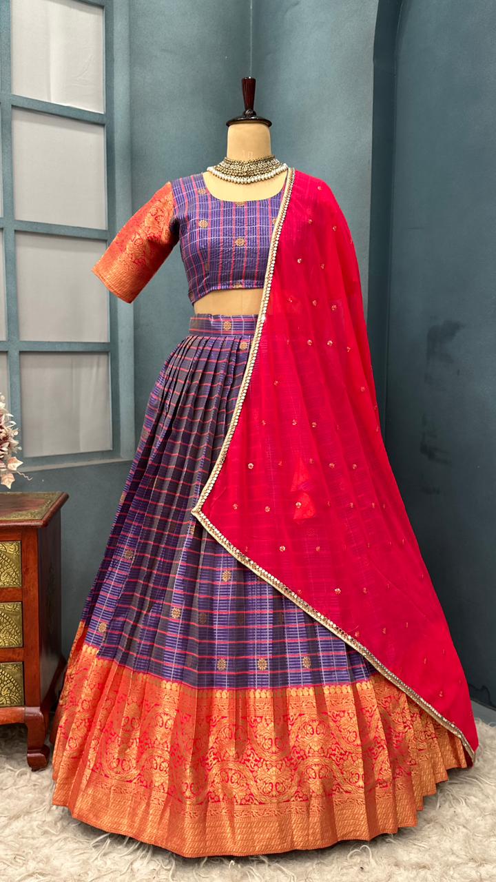 Festive Soft Silk Lehanga