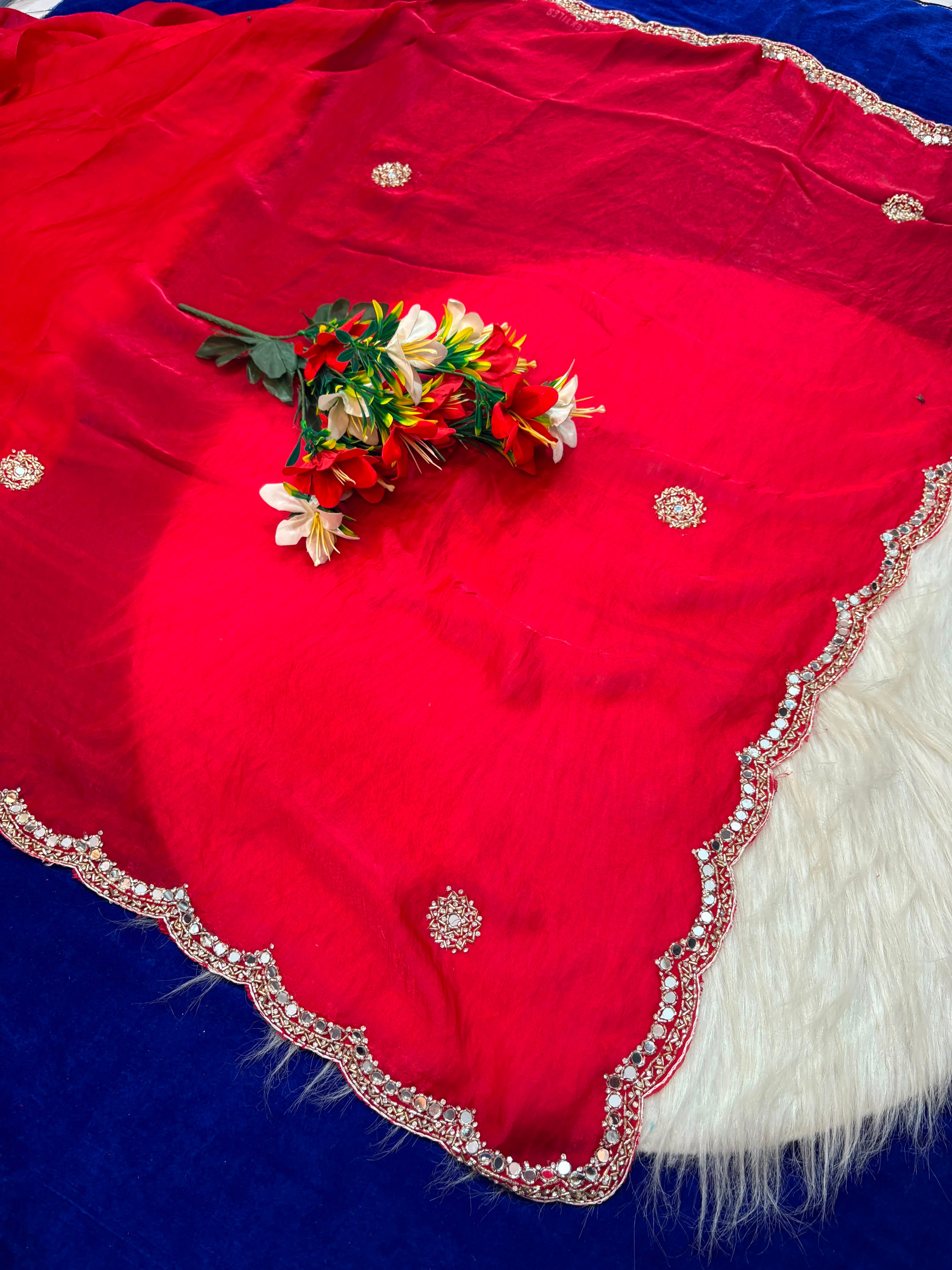 Cocktail Space Silk Designer Sarees