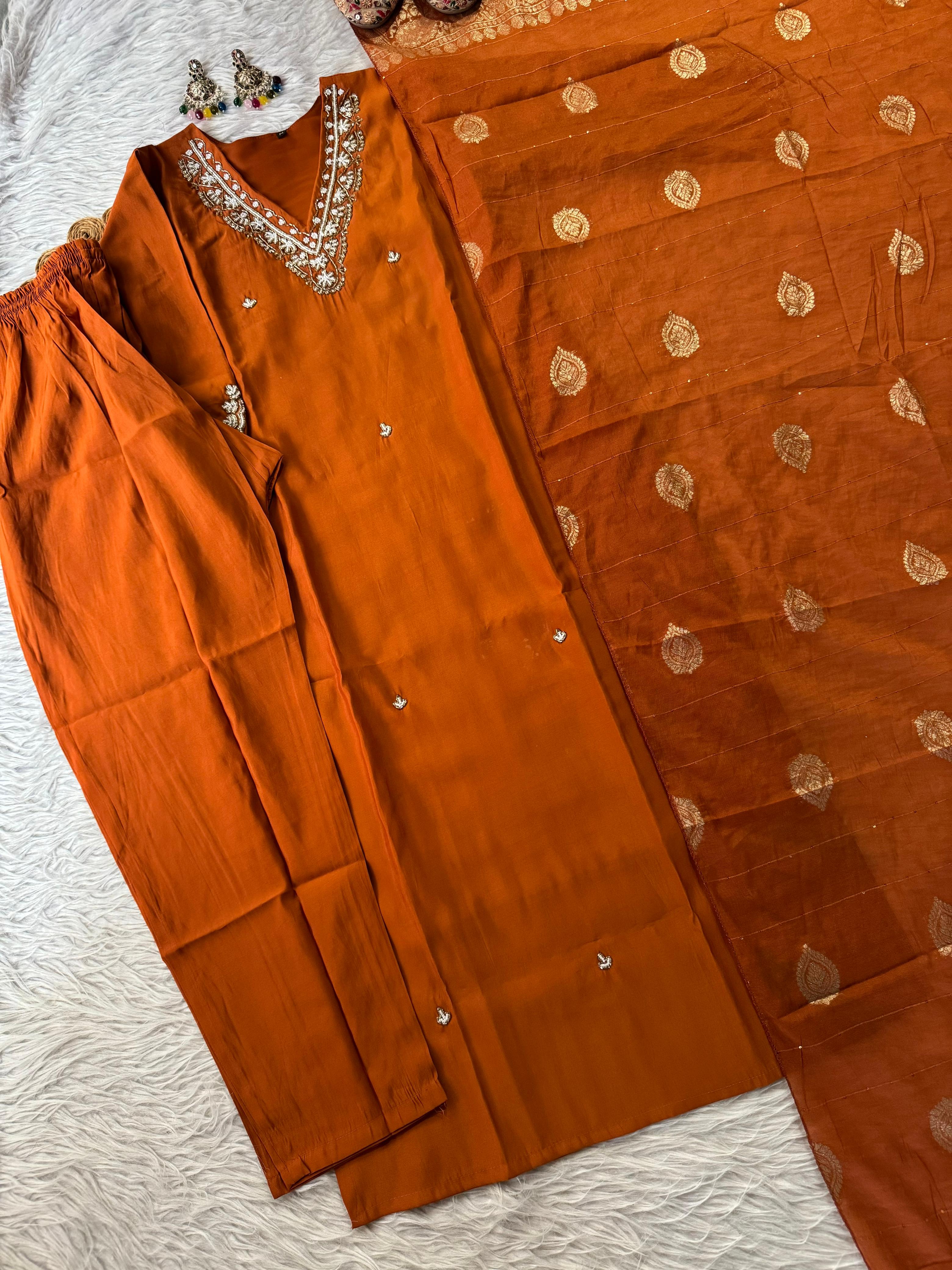 Premium Designer Kurti Set
