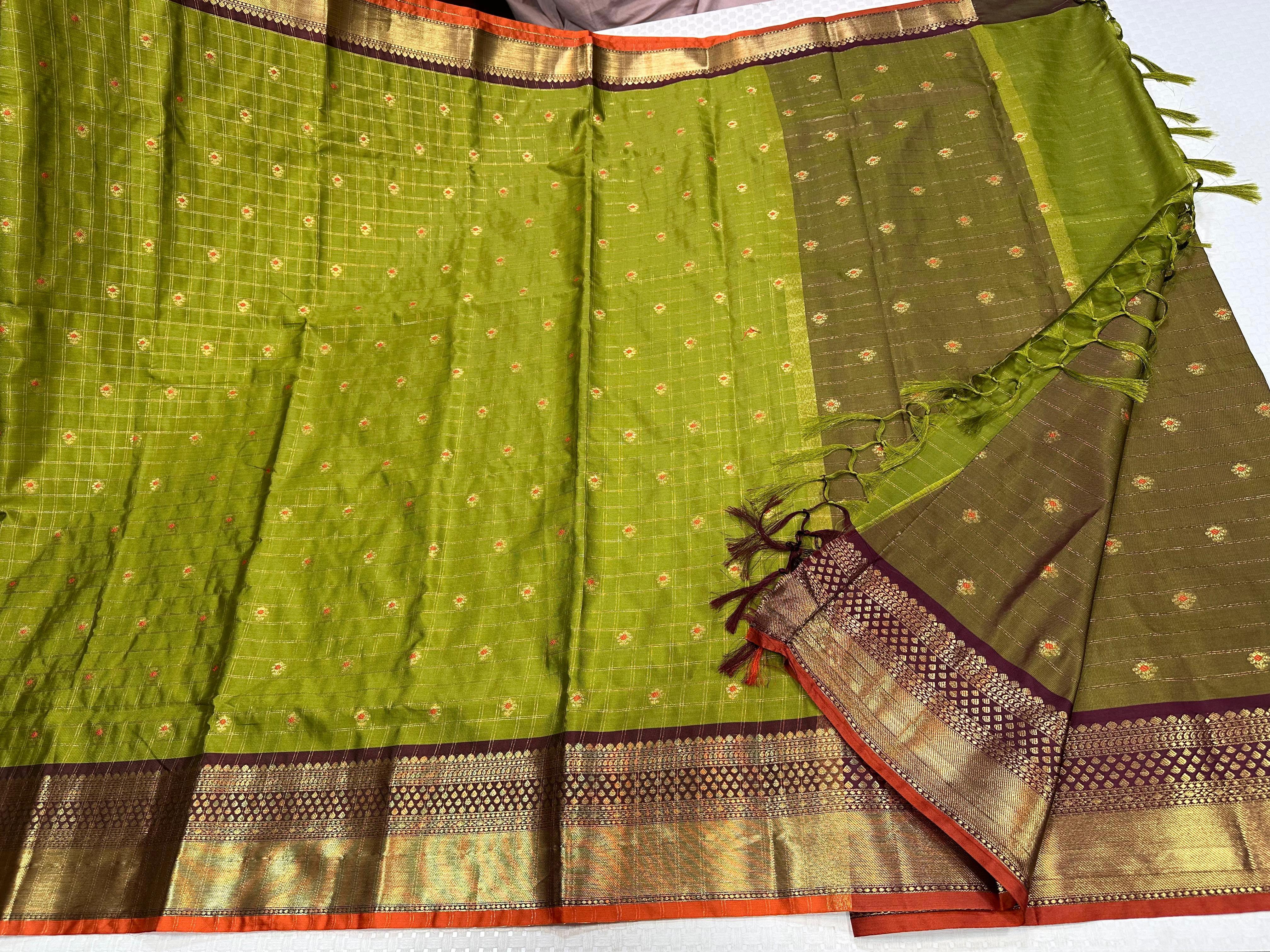 Semi Kanchipattu Sarees