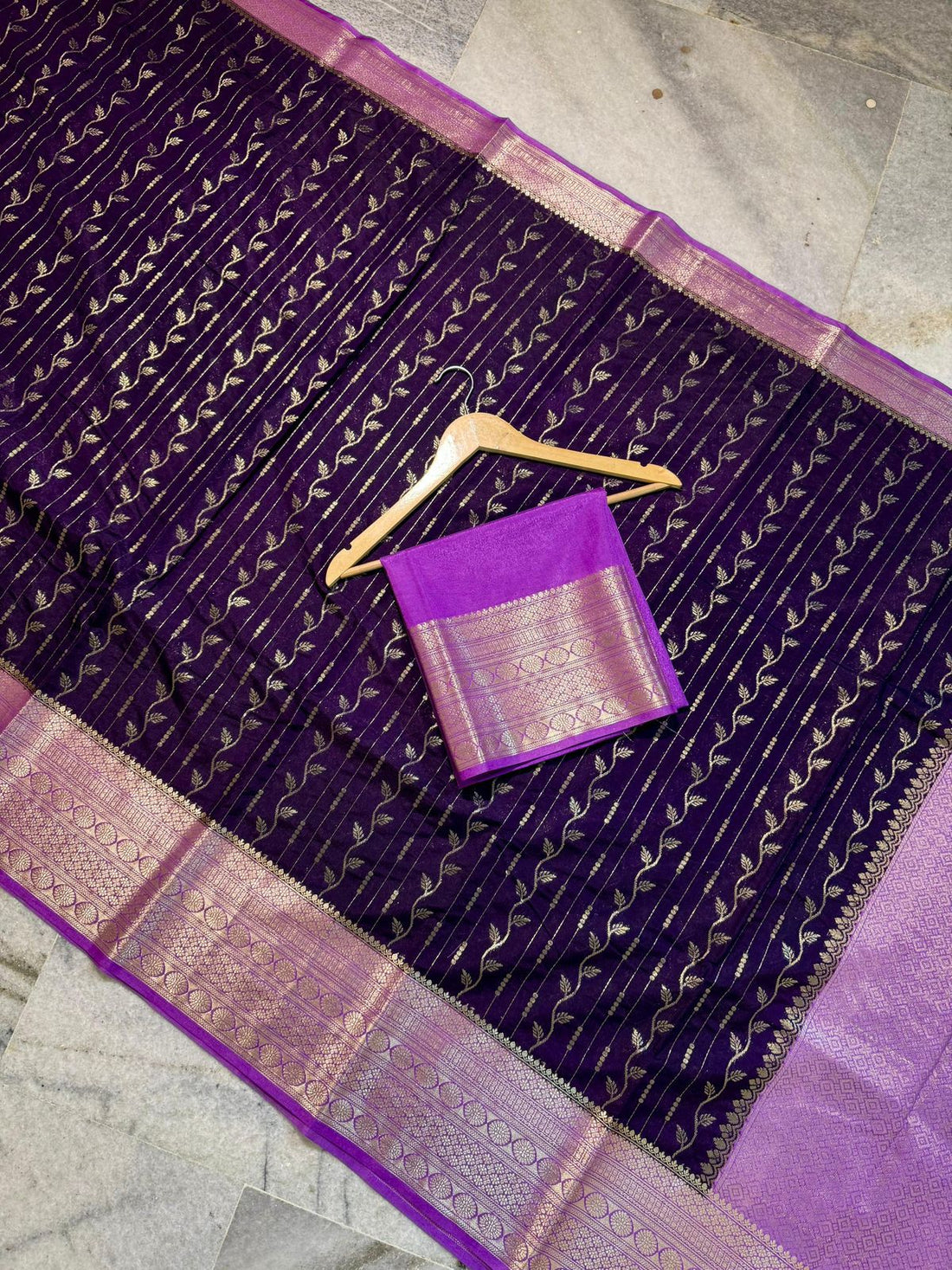 Banarasi Handloom Premium Chiniya Silk Sarees